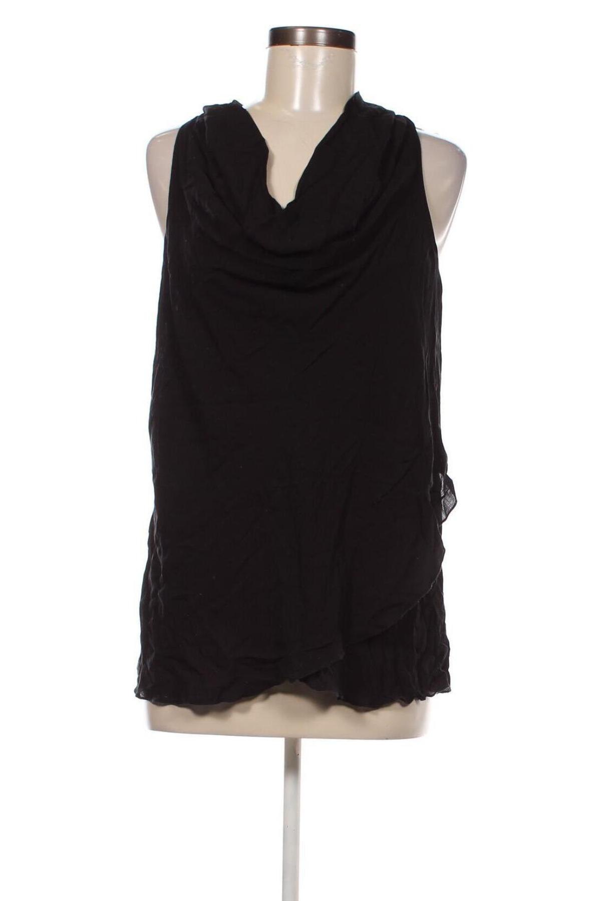 Γυναικείο αμάνικο μπλουζάκι Voyelles, Μέγεθος M, Χρώμα Μαύρο, Τιμή 2,41 €