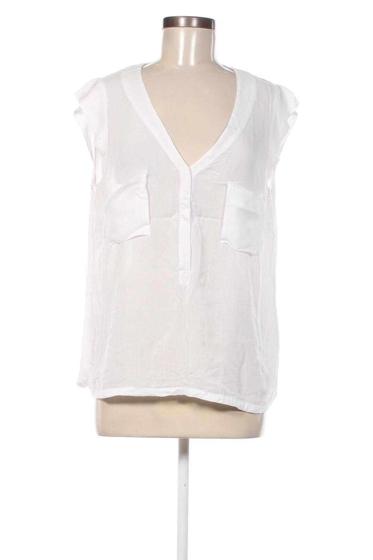 Γυναικείο αμάνικο μπλουζάκι Warehouse, Μέγεθος L, Χρώμα Λευκό, Τιμή 4,12 €