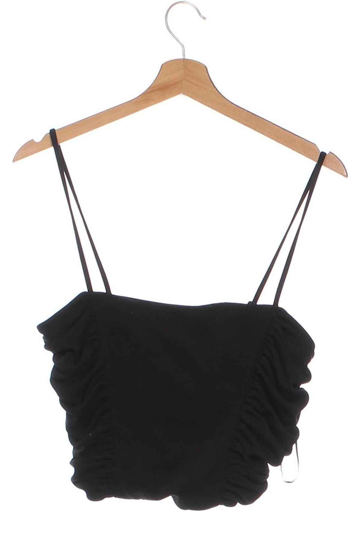 Γυναικείο αμάνικο μπλουζάκι Zara, Μέγεθος M, Χρώμα Μαύρο, Τιμή 5,32 €
