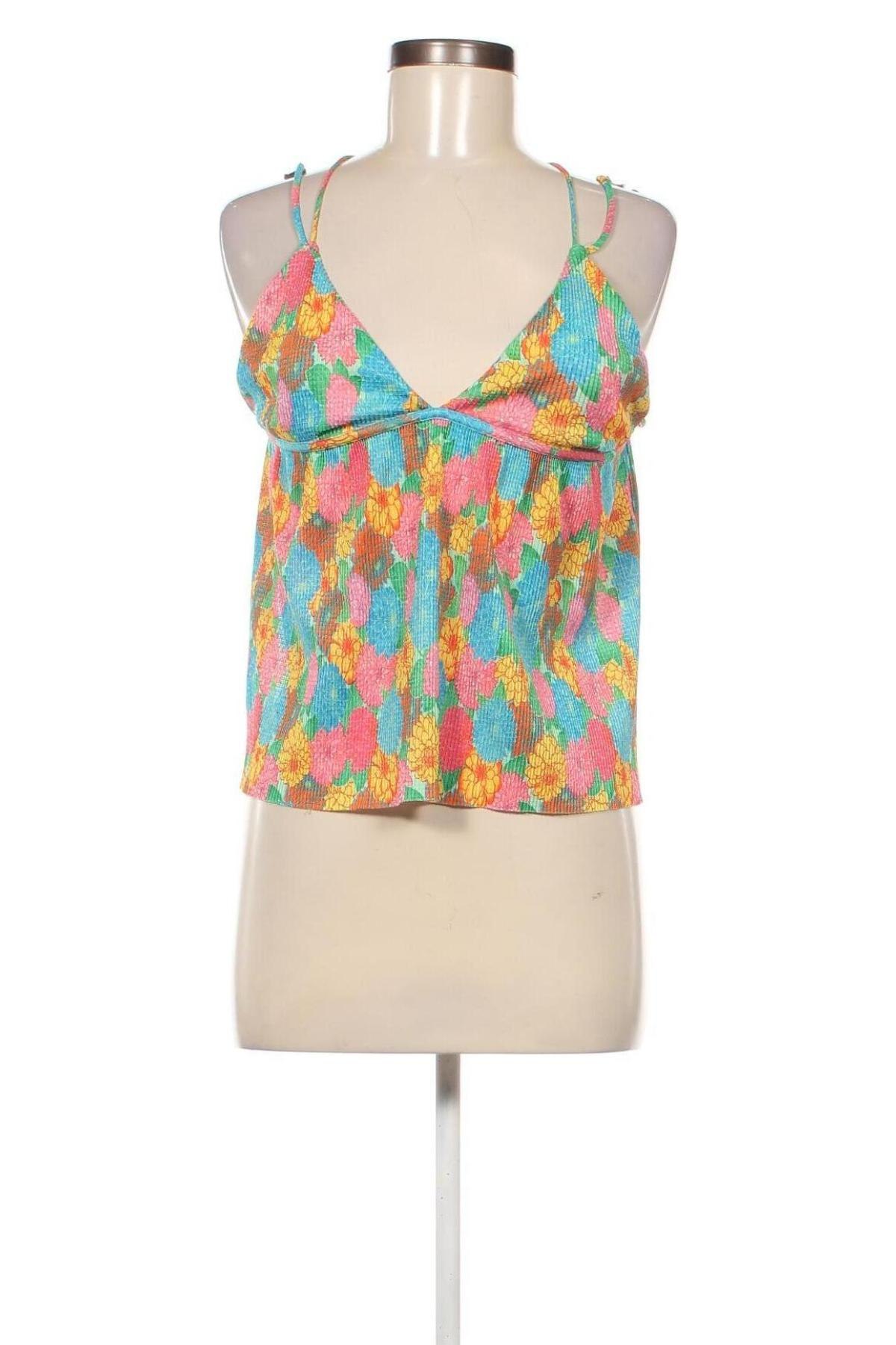 Γυναικείο αμάνικο μπλουζάκι Zara, Μέγεθος S, Χρώμα Πολύχρωμο, Τιμή 2,72 €