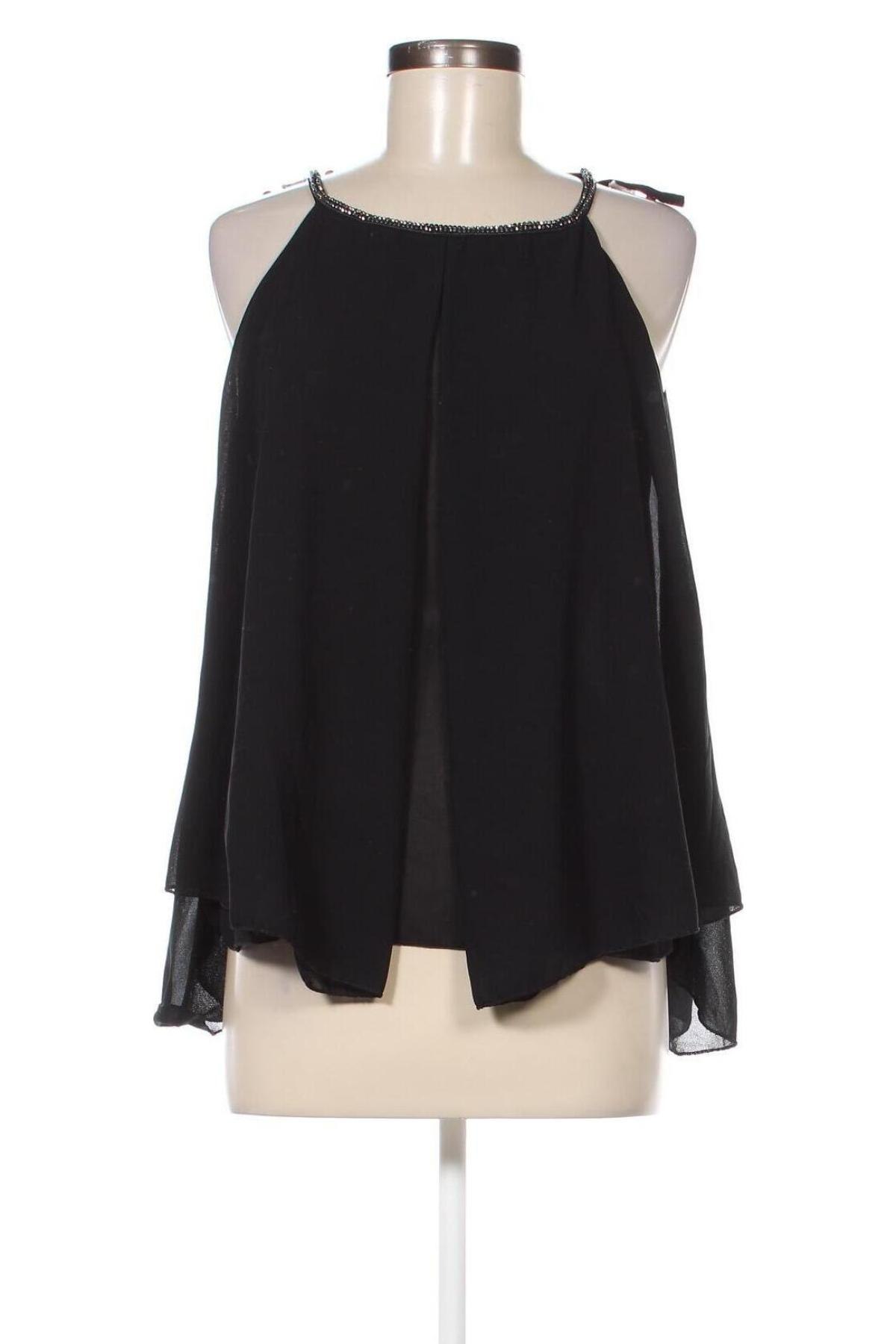 Γυναικείο αμάνικο μπλουζάκι Zuiki, Μέγεθος M, Χρώμα Μαύρο, Τιμή 2,81 €