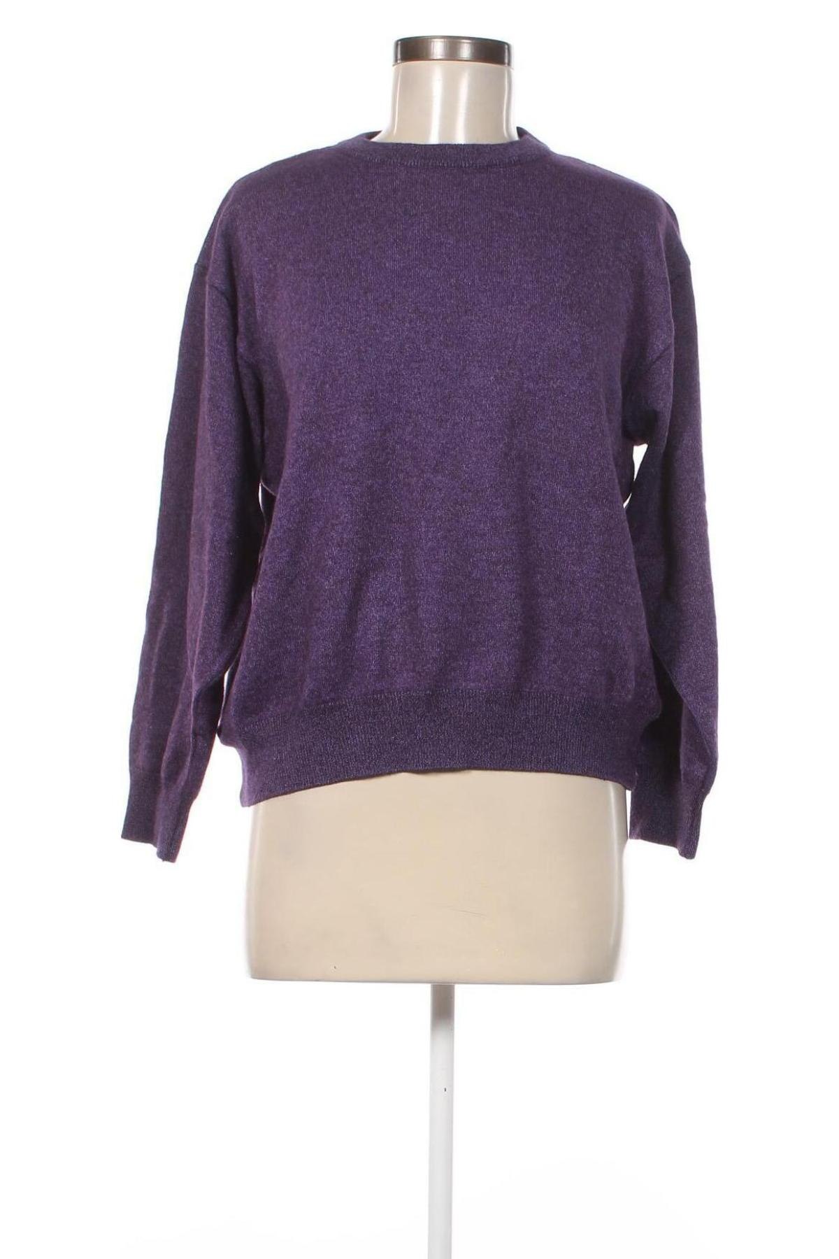 Дамски пуловер, Размер M, Цвят Лилав, Цена 16,53 лв.
