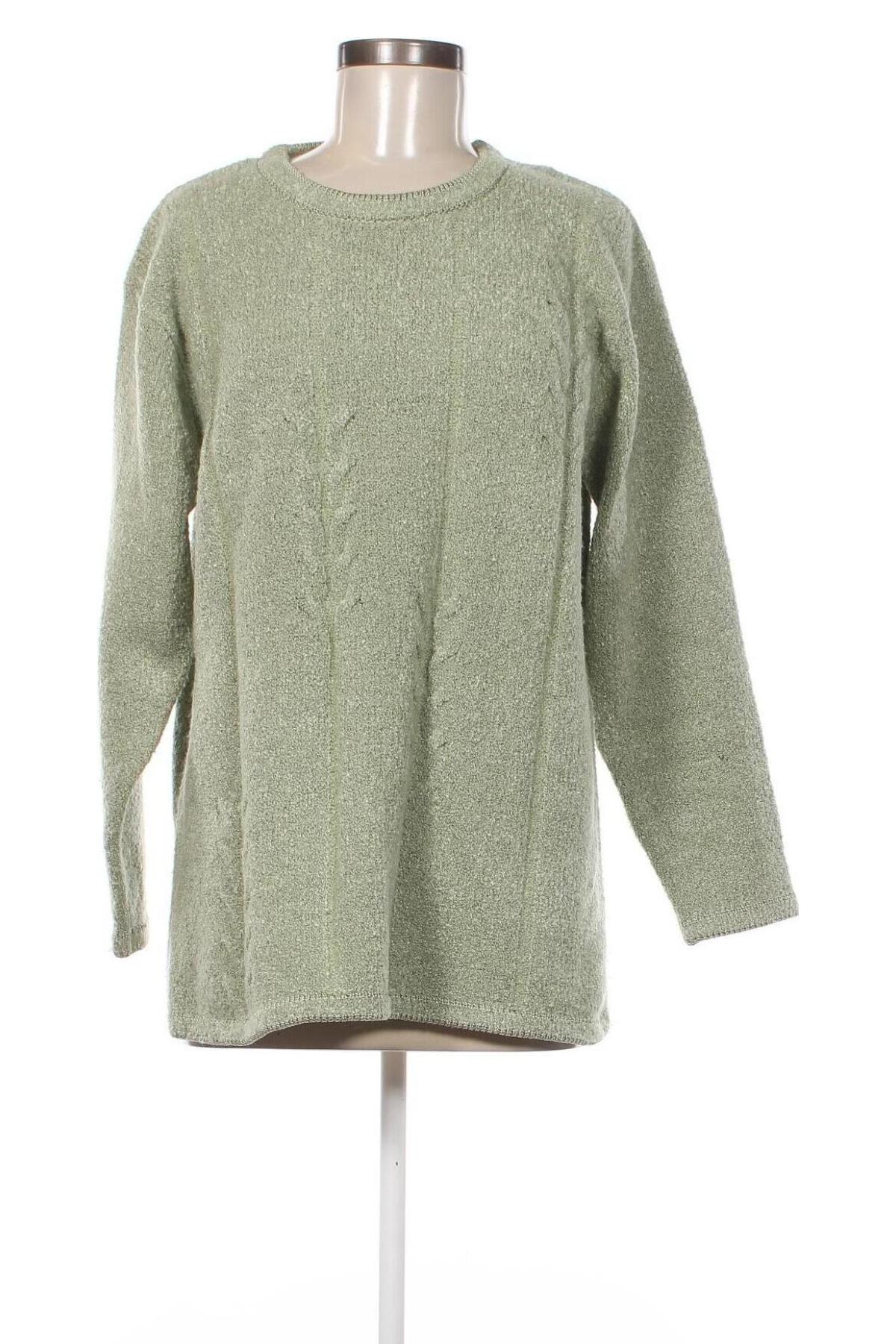 Дамски пуловер, Размер XXL, Цвят Зелен, Цена 16,53 лв.