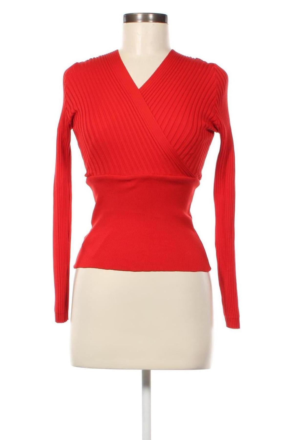 Дамски пуловер, Размер M, Цвят Червен, Цена 22,54 лв.
