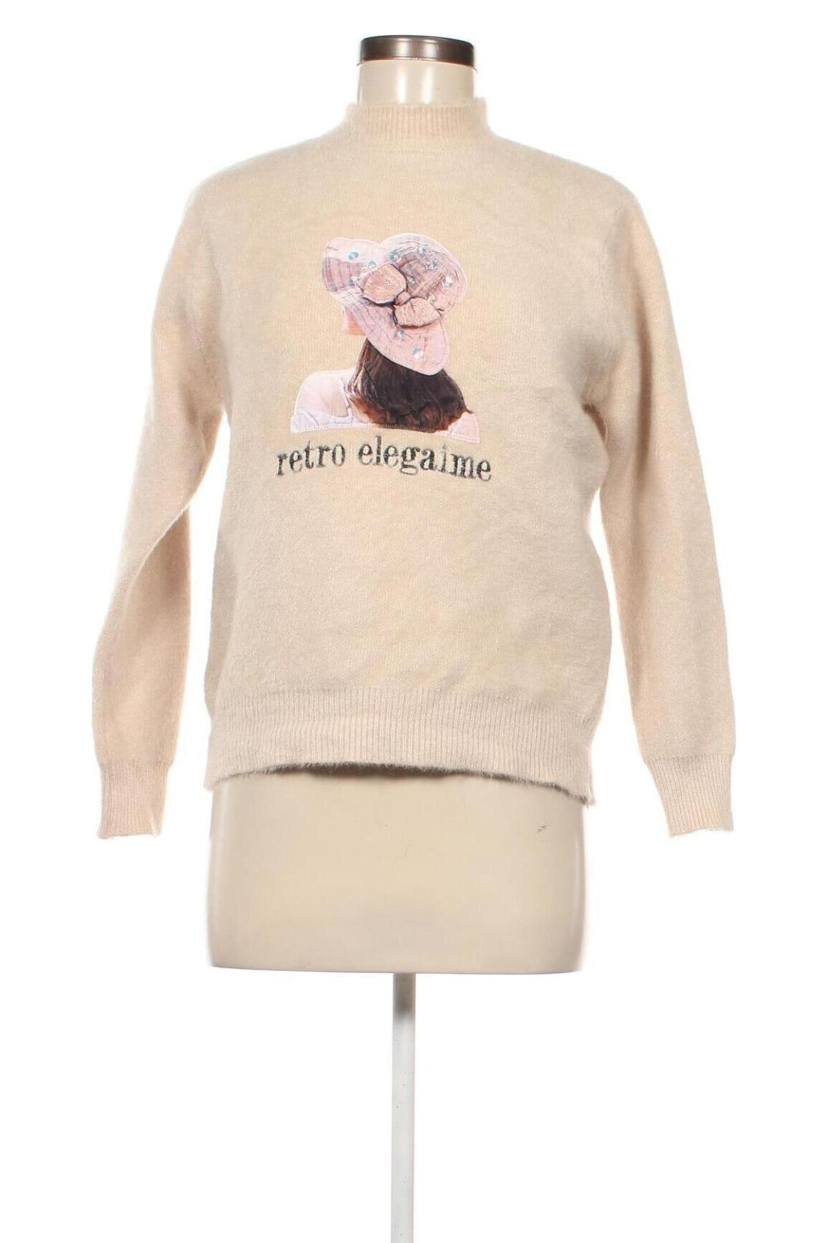 Damenpullover, Größe M, Farbe Beige, Preis 9,28 €