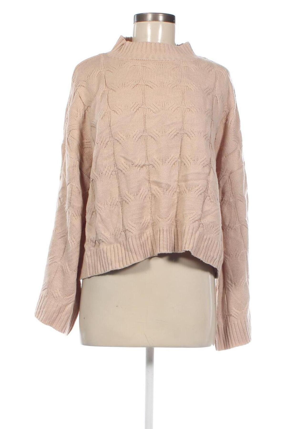 Damenpullover, Größe L, Farbe Beige, Preis 10,49 €