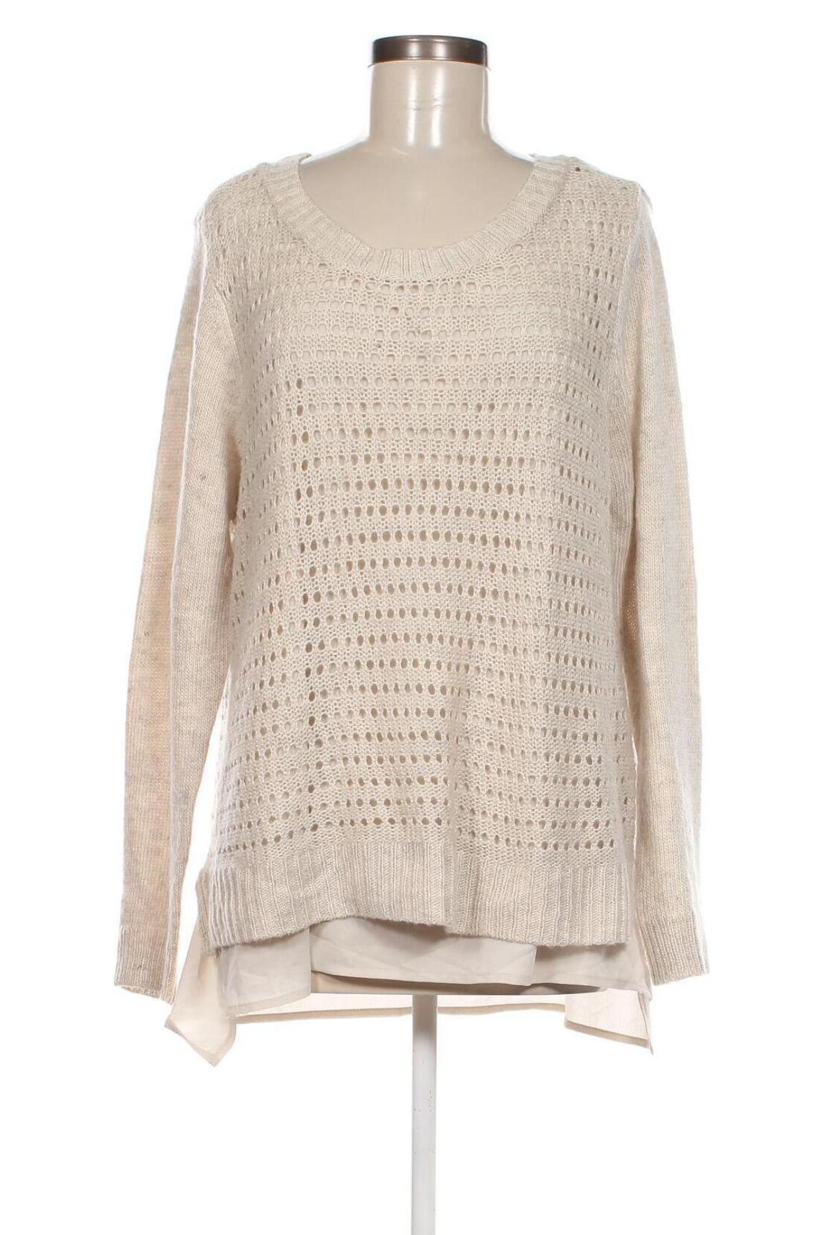 Γυναικείο πουλόβερ, Μέγεθος XL, Χρώμα  Μπέζ, Τιμή 10,58 €