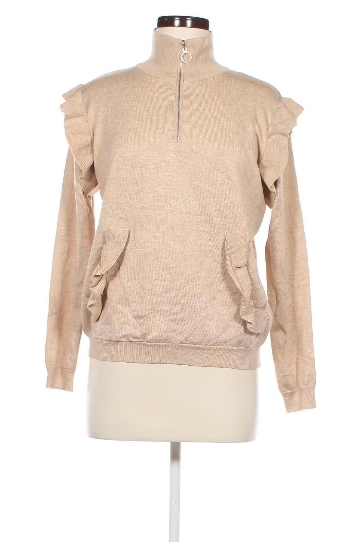 Damenpullover, Größe M, Farbe Beige, Preis 7,49 €