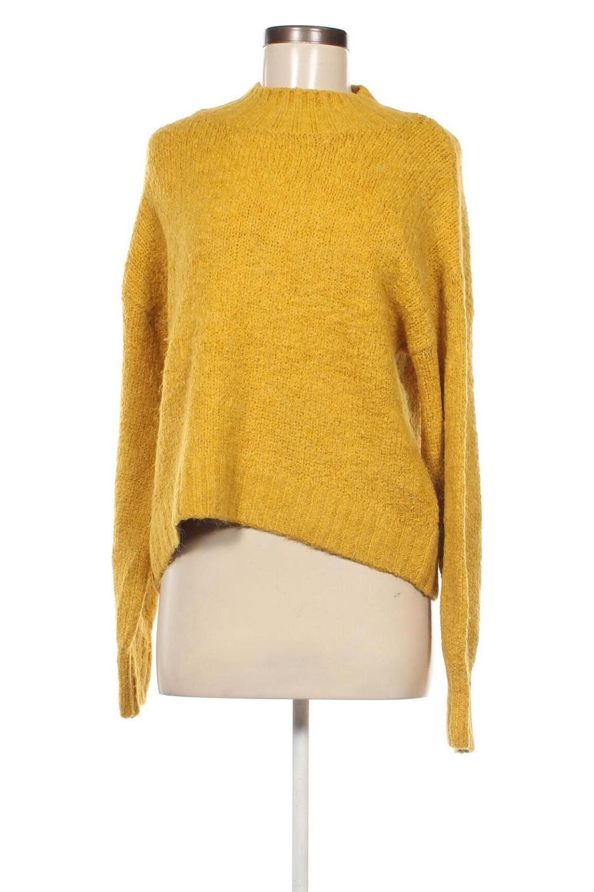 Дамски пуловер, Размер S, Цвят Жълт, Цена 14,21 лв.