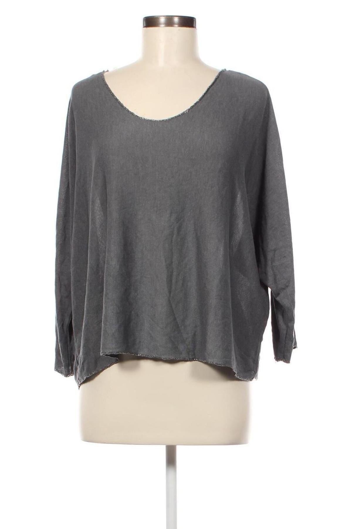 Damenpullover, Größe M, Farbe Grau, Preis 10,49 €