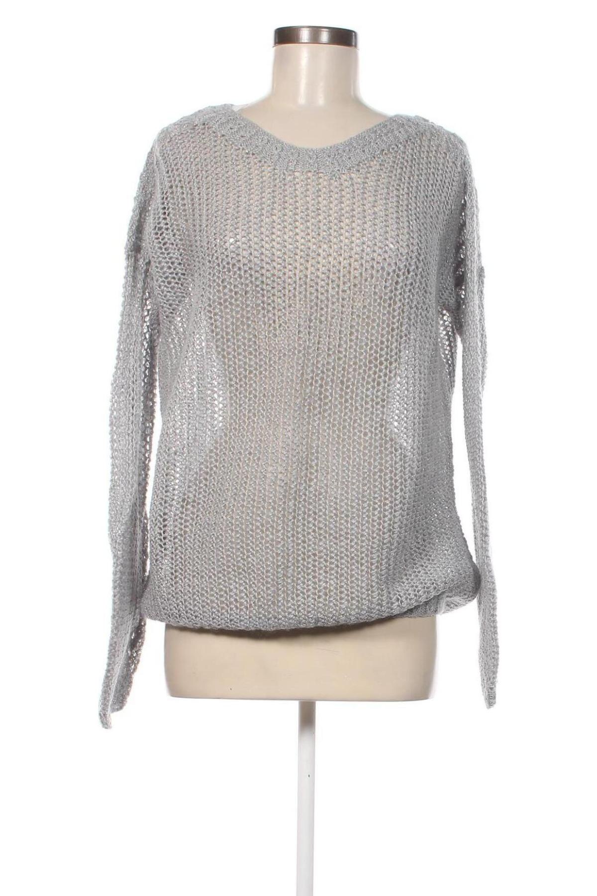 Damenpullover, Größe M, Farbe Grau, Preis 8,45 €