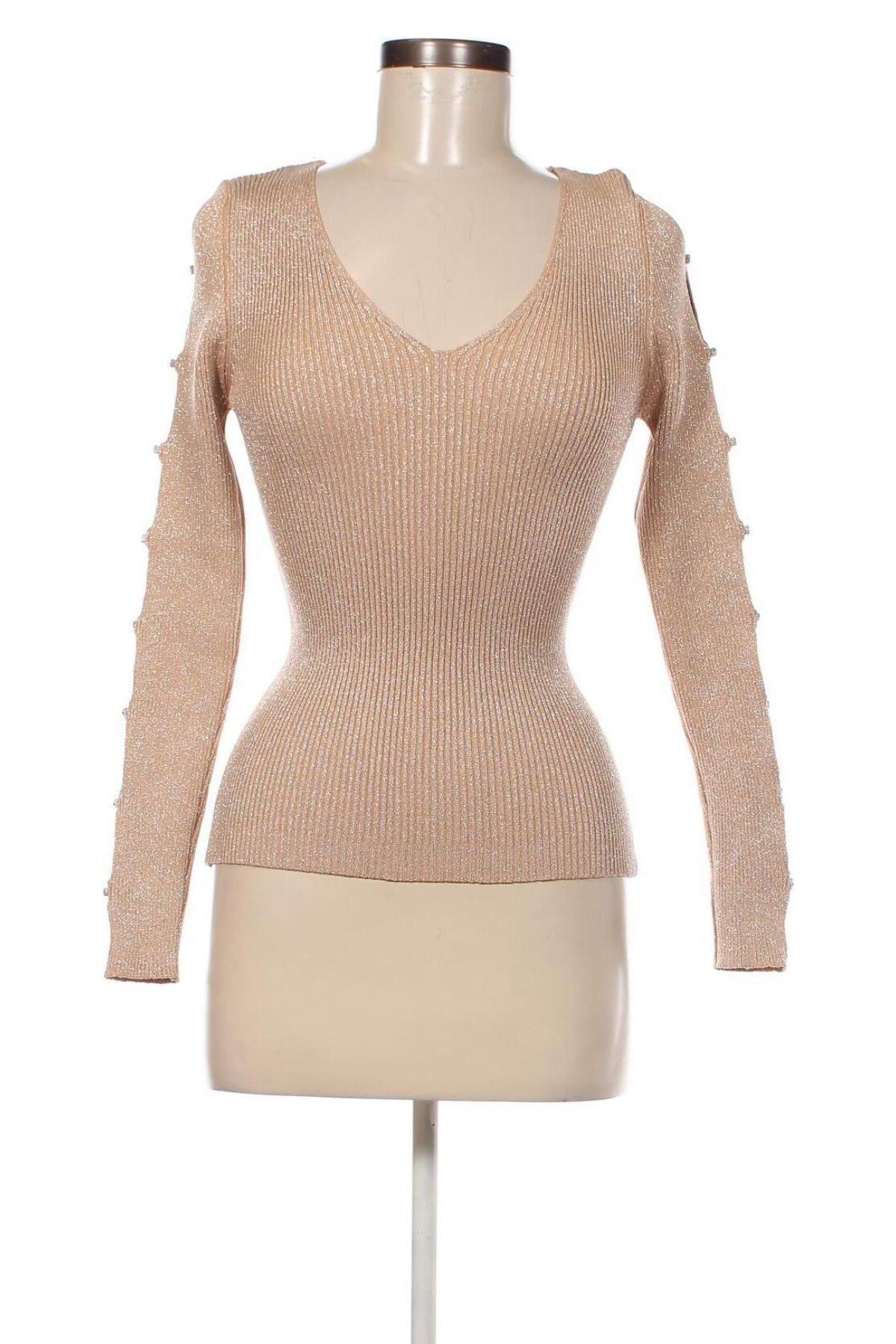 Γυναικείο πουλόβερ, Μέγεθος M, Χρώμα  Μπέζ, Τιμή 15,79 €