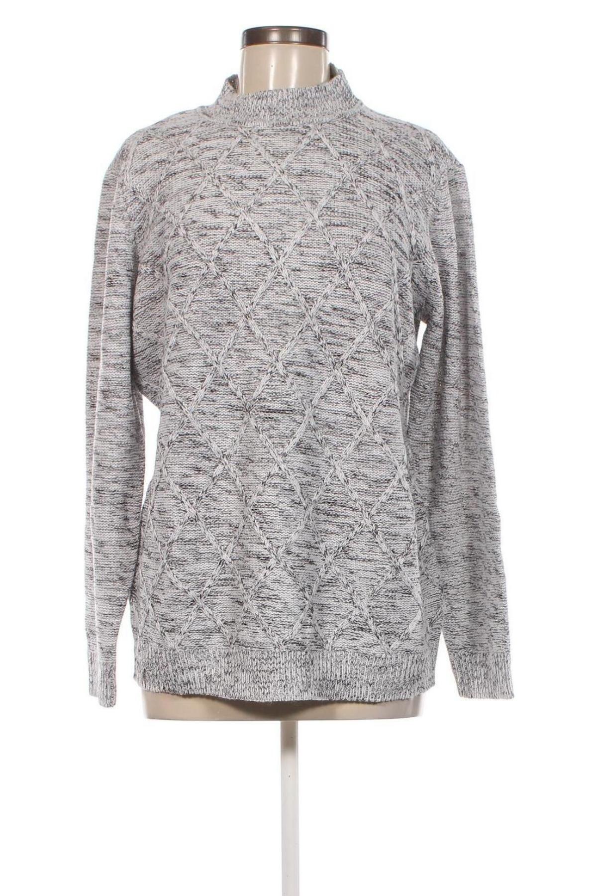 Γυναικείο πουλόβερ, Μέγεθος XL, Χρώμα Γκρί, Τιμή 10,58 €