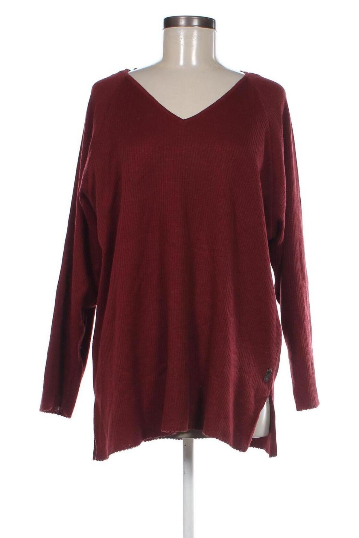 Дамски пуловер, Размер XL, Цвят Червен, Цена 17,11 лв.