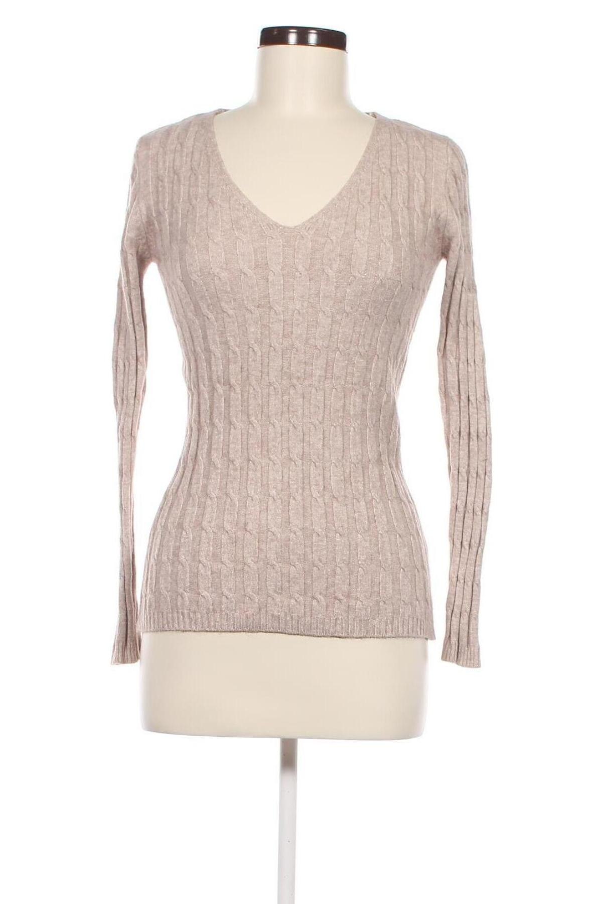 Damenpullover, Größe M, Farbe Beige, Preis 9,89 €