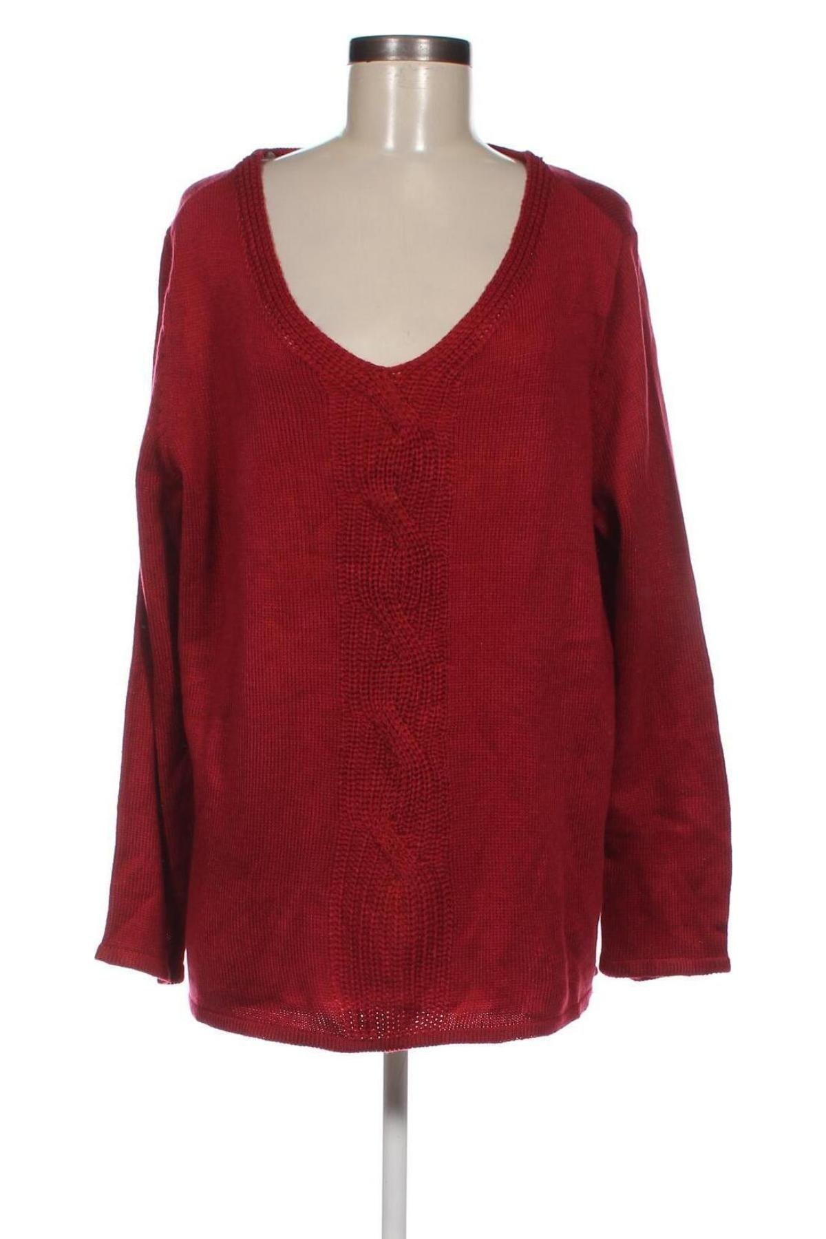 Damenpullover, Größe XL, Farbe Rot, Preis € 7,49