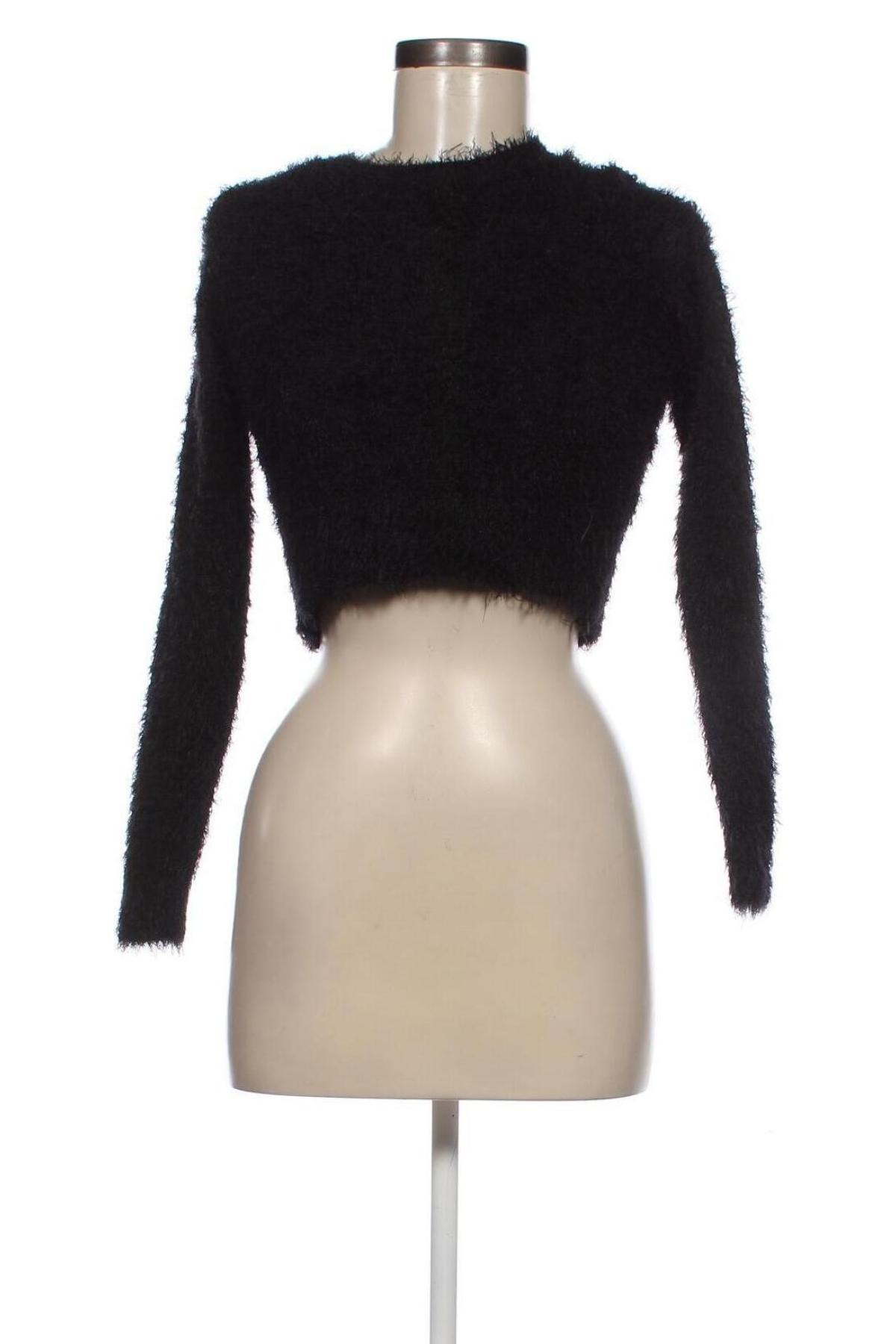 Дамски пуловер, Размер XS, Цвят Черен, Цена 15,08 лв.
