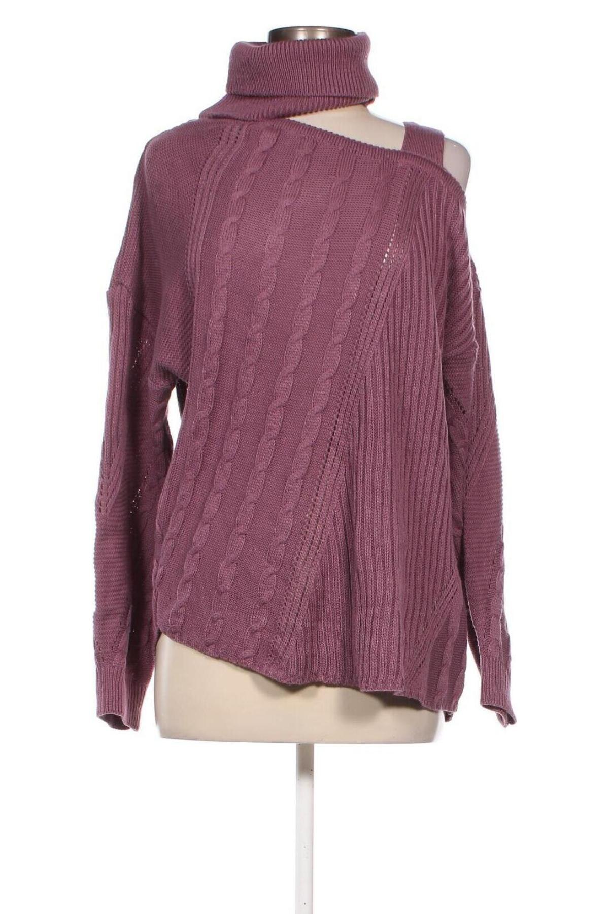 Damenpullover, Größe L, Farbe Lila, Preis 7,49 €