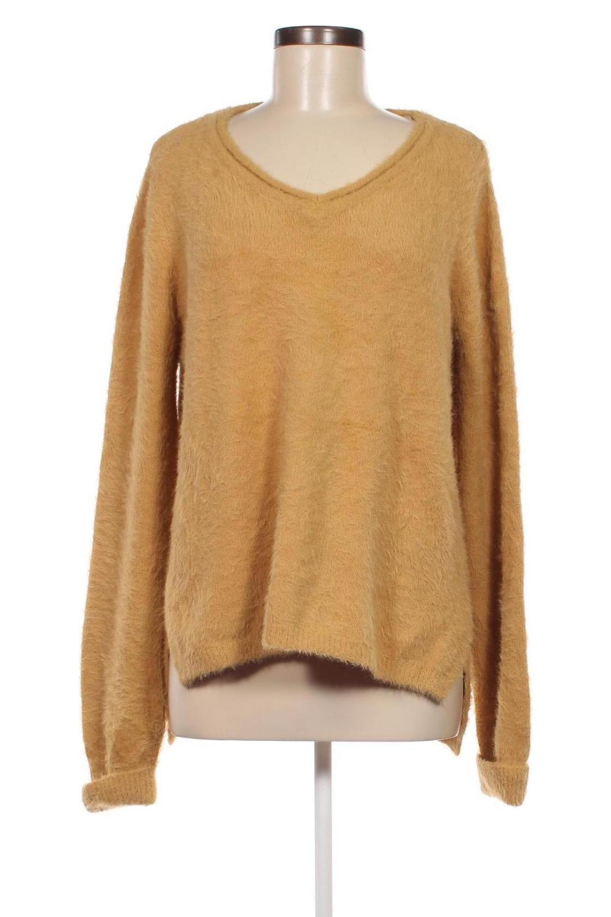 Дамски пуловер All About Eve, Размер L, Цвят Жълт, Цена 21,32 лв.