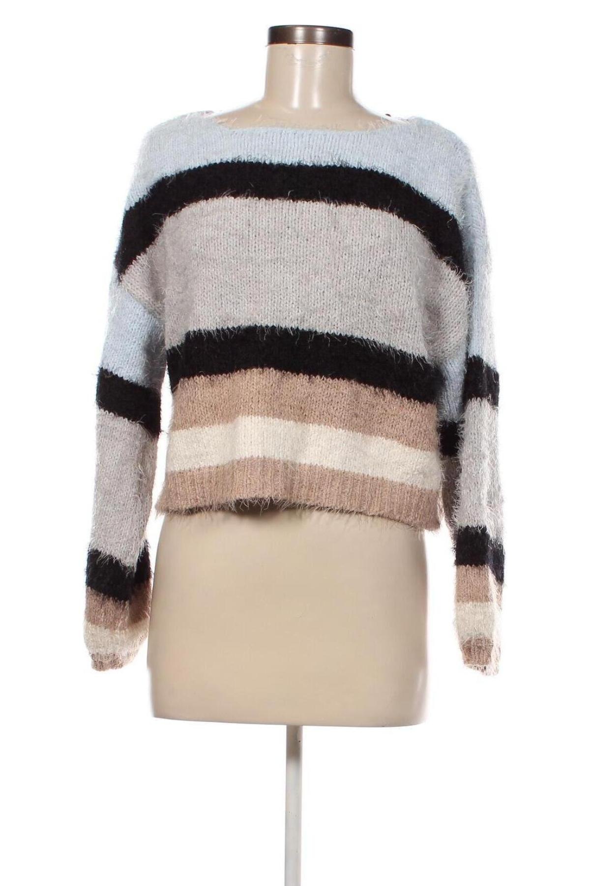 Дамски пуловер Ally, Размер M, Цвят Многоцветен, Цена 14,21 лв.