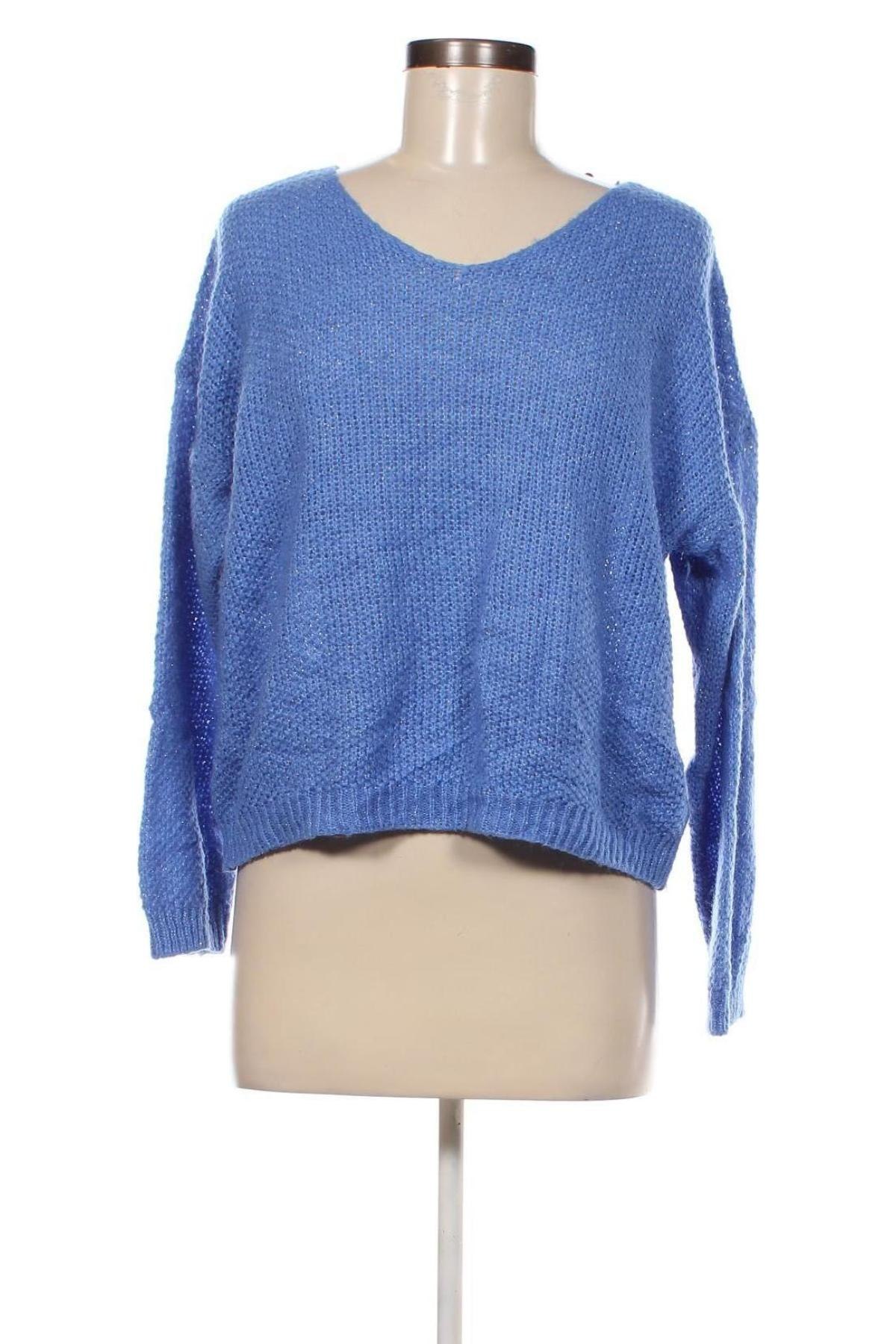 Damenpullover Amelie & Amelie, Größe S, Farbe Blau, Preis 7,49 €