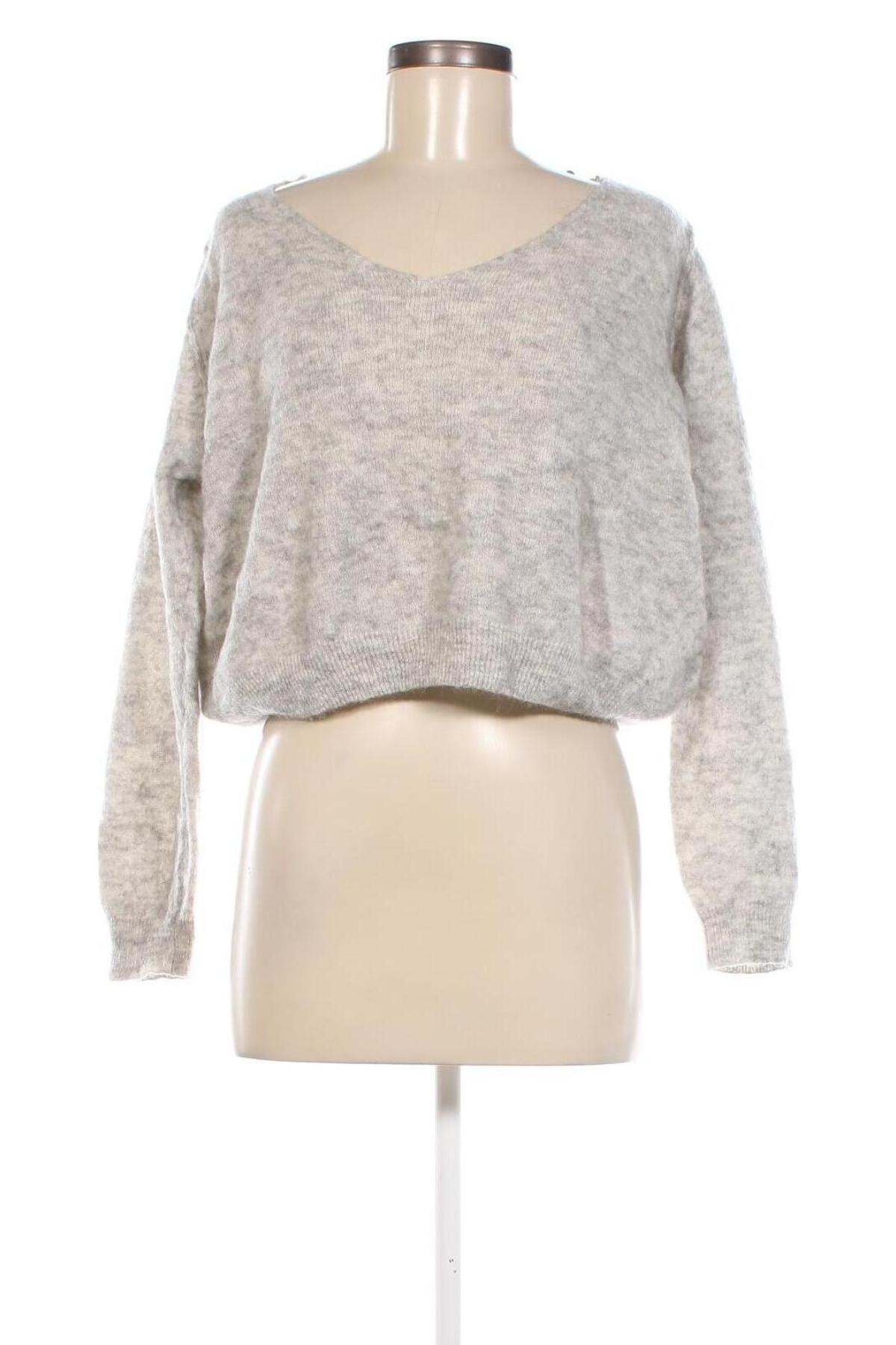 Damenpullover American Vintage, Größe L, Farbe Grau, Preis € 43,14