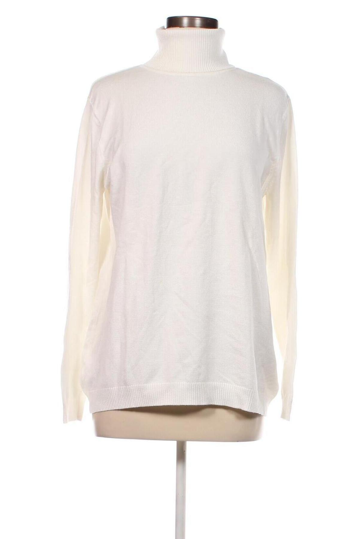 Дамски пуловер Authentic Clothing Company, Размер L, Цвят Бял, Цена 15,08 лв.