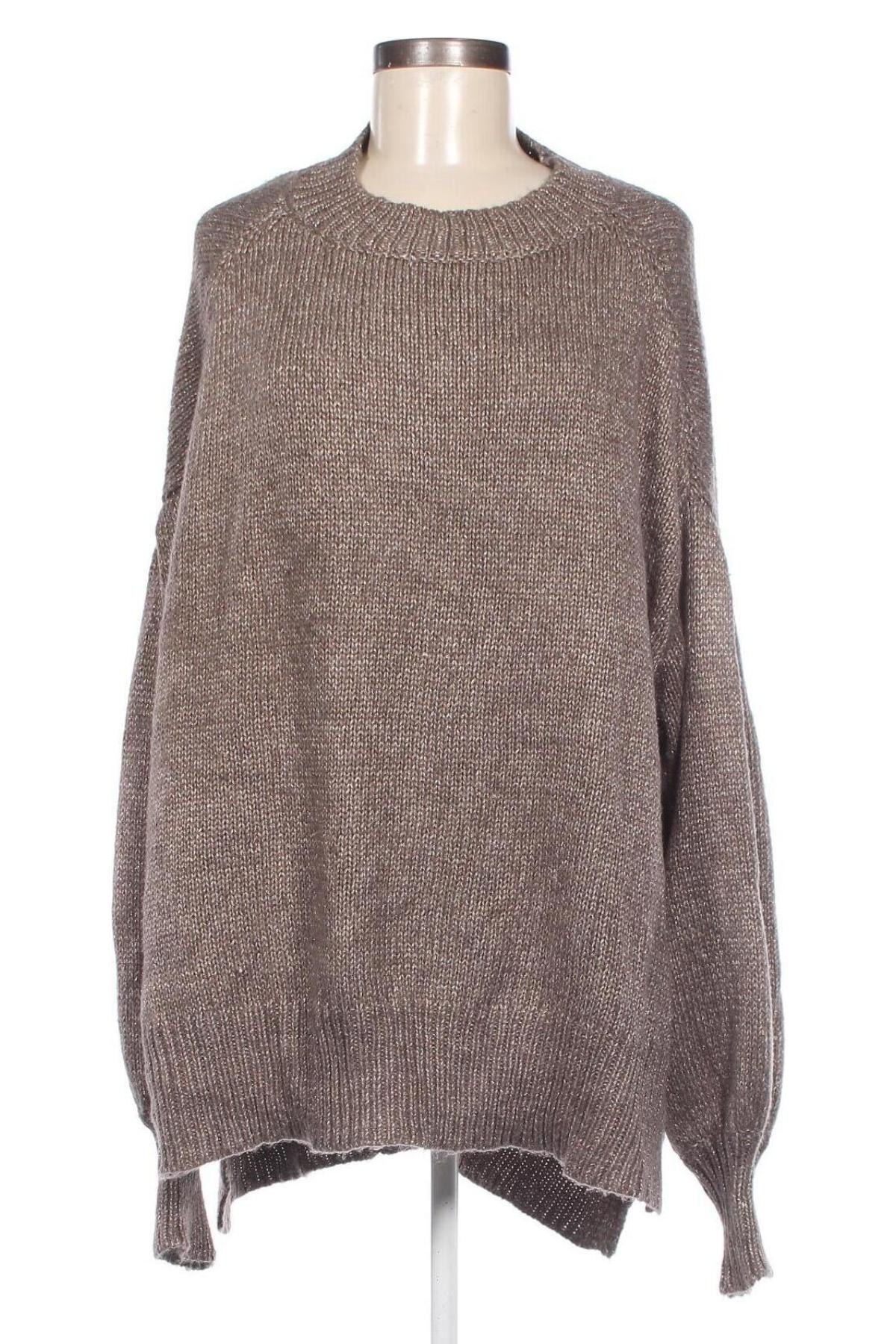 Дамски пуловер Ava & Viv, Размер XXL, Цвят Бежов, Цена 17,40 лв.