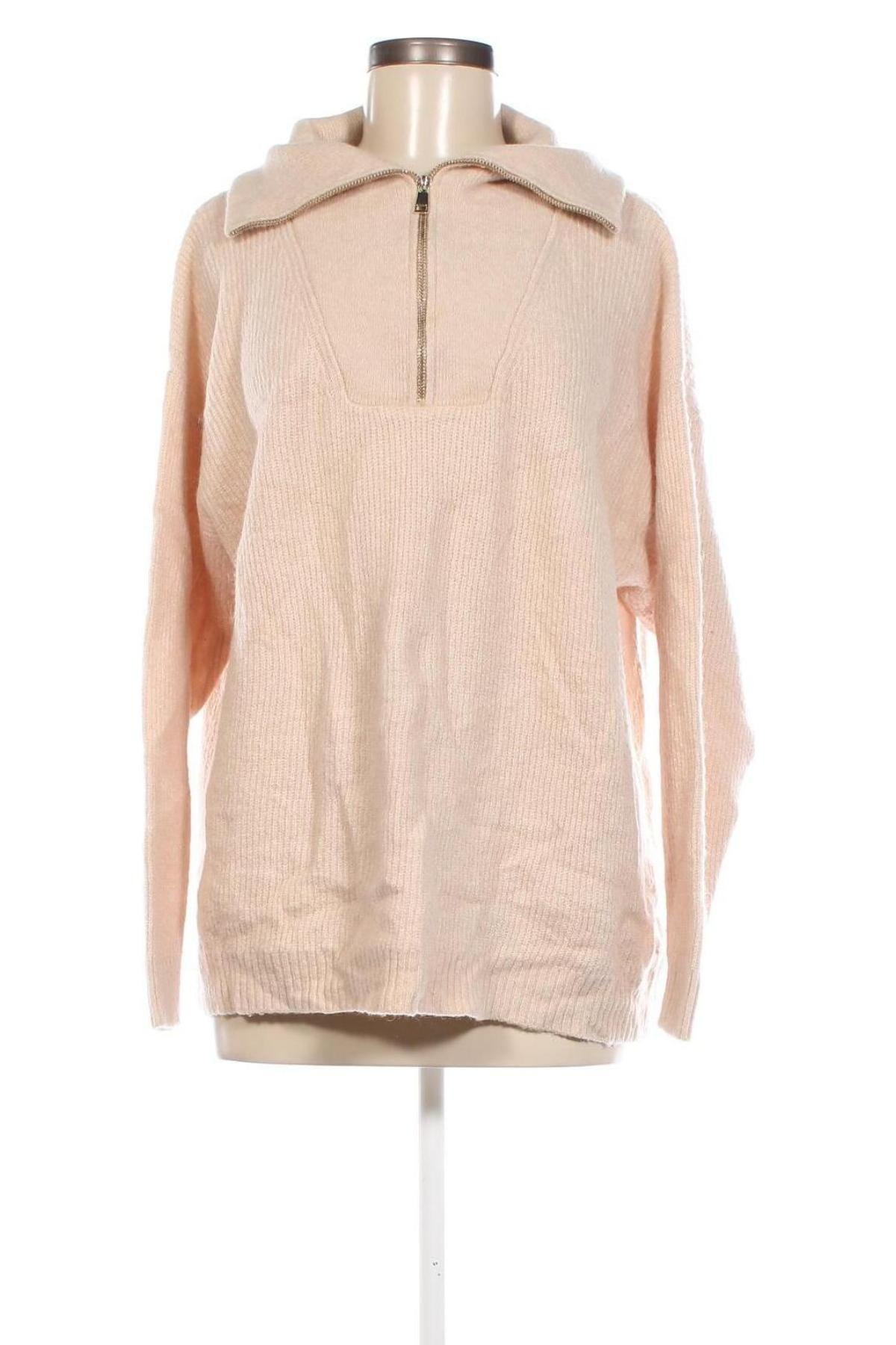 Дамски пуловер Basque, Размер M, Цвят Бежов, Цена 20,09 лв.