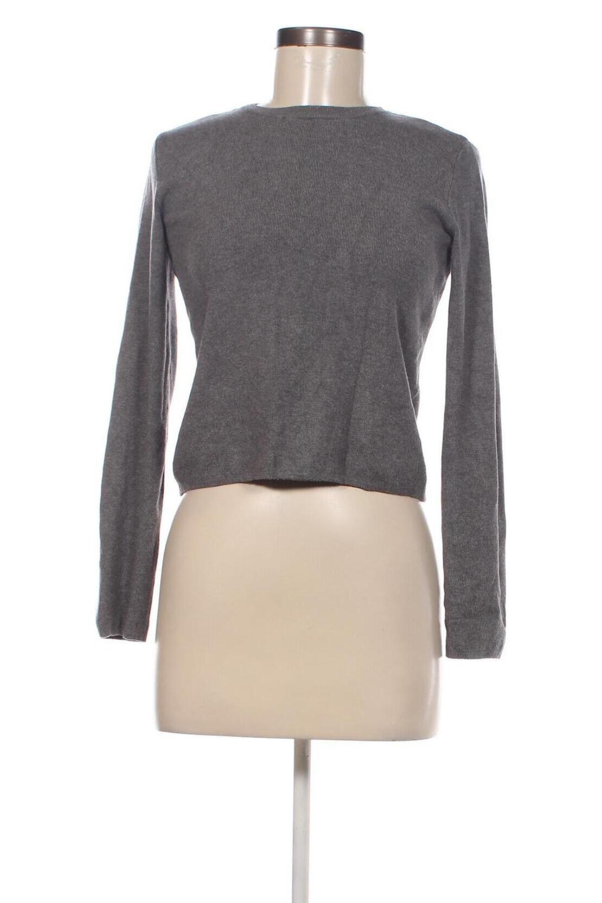 Damenpullover Bershka, Größe S, Farbe Grau, Preis 10,33 €