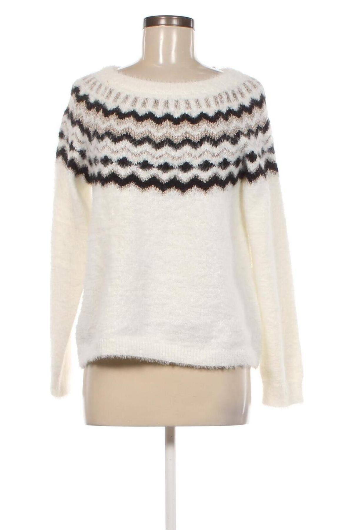 Дамски пуловер Blancheporte, Размер M, Цвят Бял, Цена 13,34 лв.