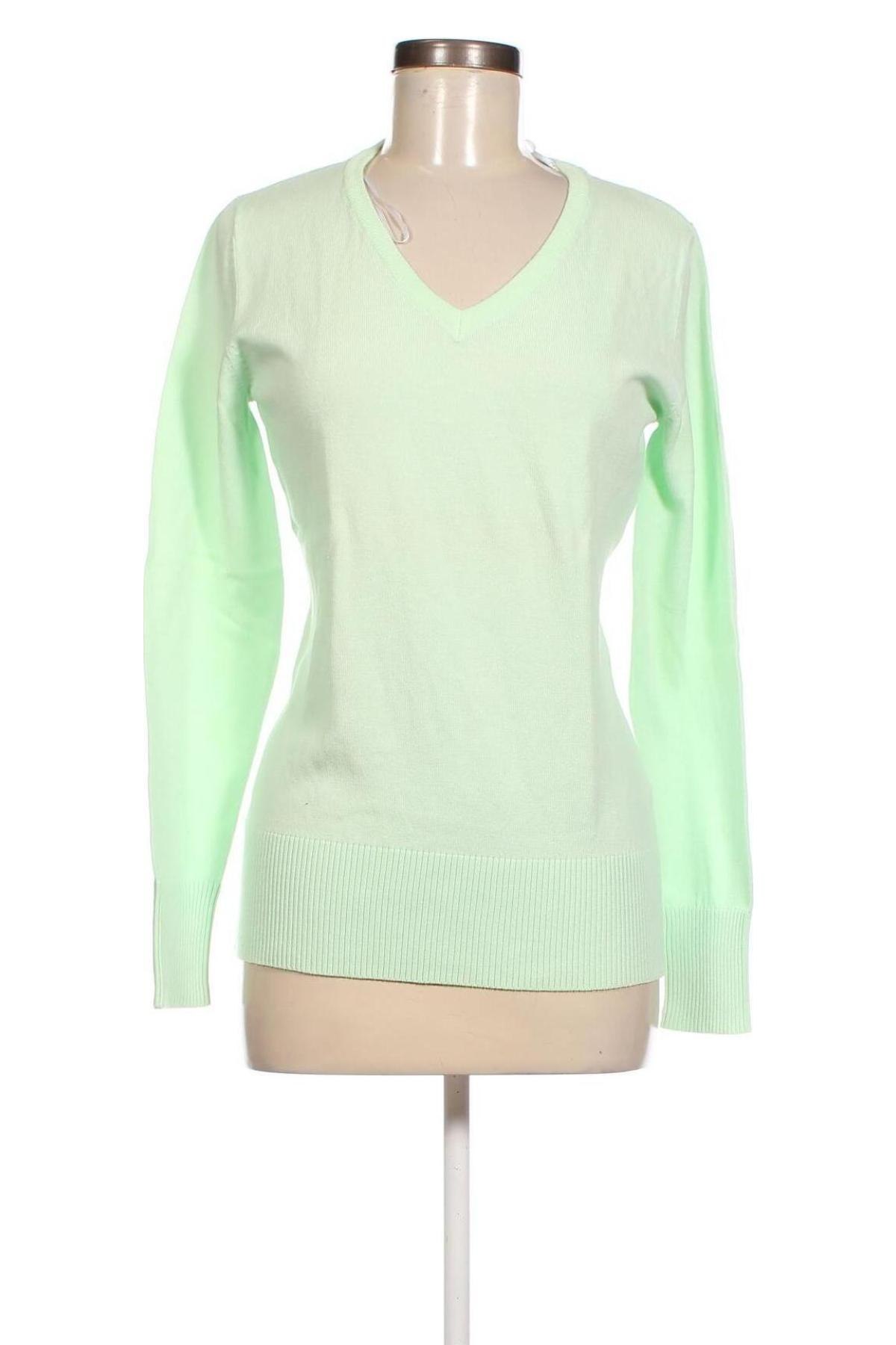 Γυναικείο πουλόβερ Bpc Bonprix Collection, Μέγεθος S, Χρώμα Πράσινο, Τιμή 8,01 €