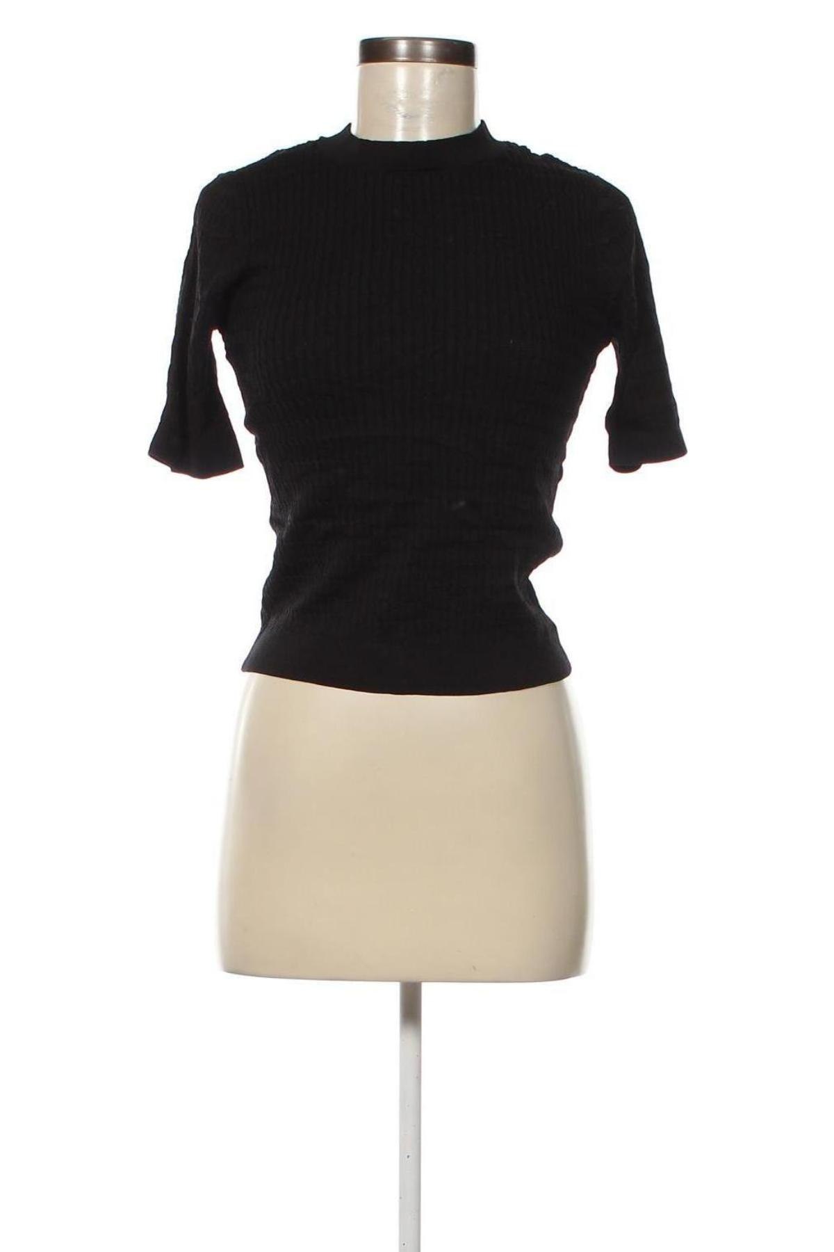 Дамски пуловер C&A, Размер M, Цвят Черен, Цена 9,57 лв.