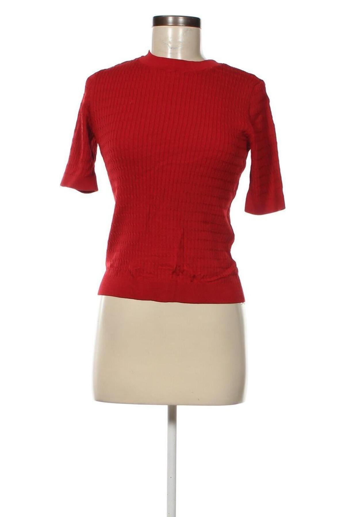 Damenpullover C&A, Größe M, Farbe Rot, Preis 4,44 €