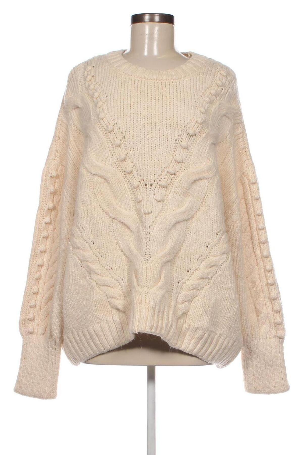 Damenpullover C&A, Größe XL, Farbe Beige, Preis 20,49 €