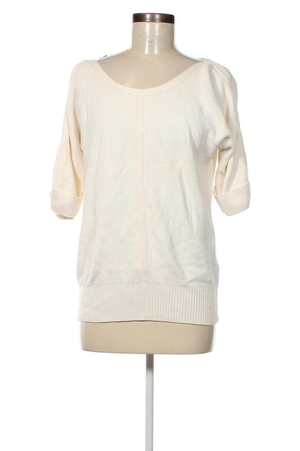 Γυναικείο πουλόβερ Calvin Klein, Μέγεθος L, Χρώμα Λευκό, Τιμή 132,17 €