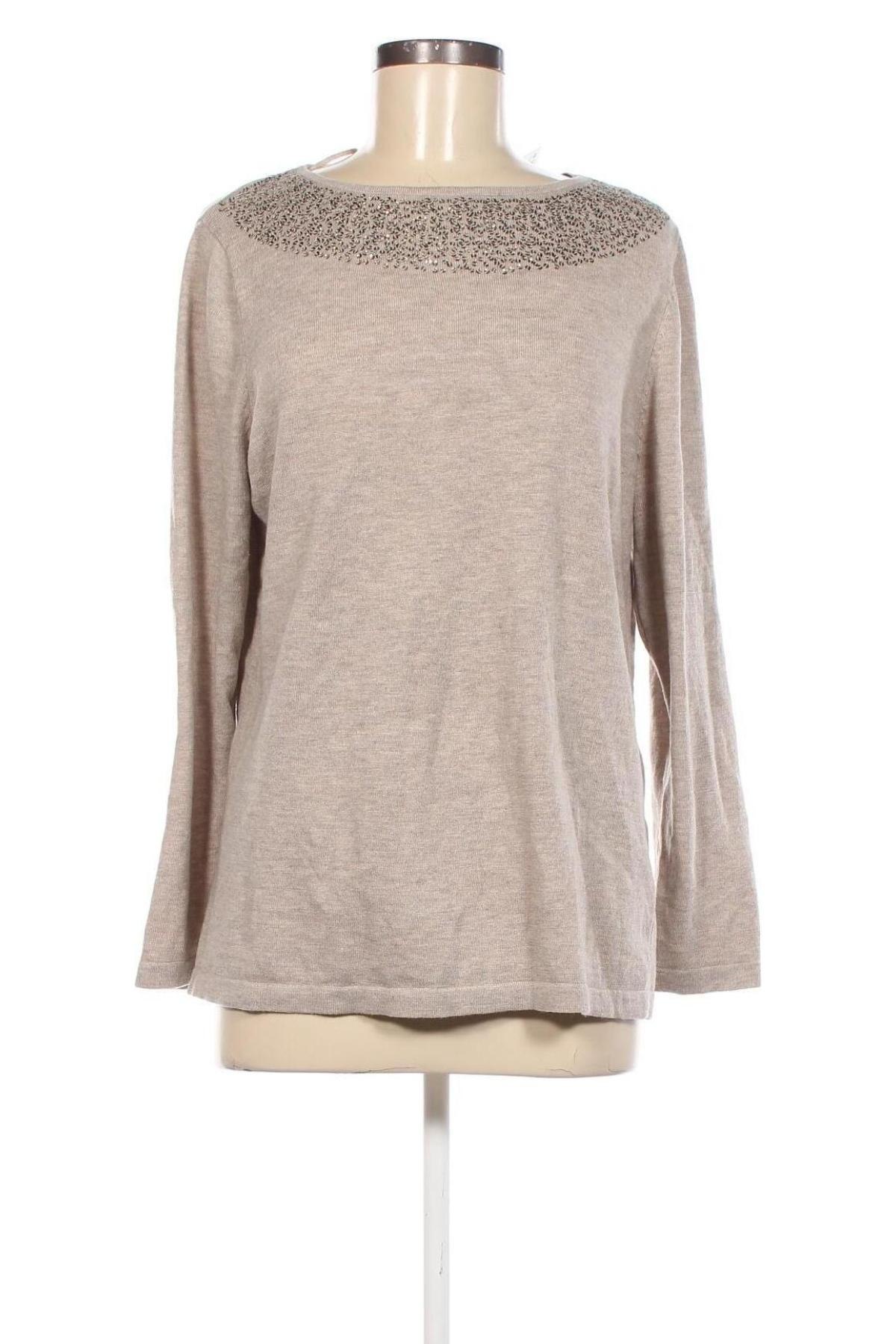 Damenpullover Canda, Größe L, Farbe Beige, Preis € 7,49