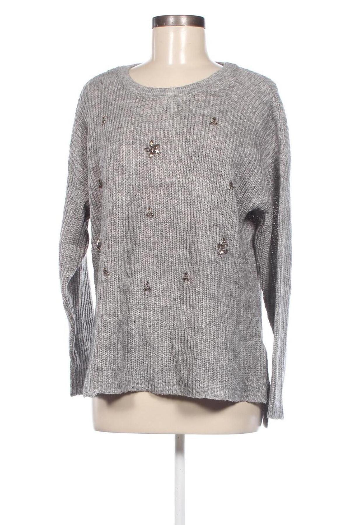 Damenpullover Charles Vogele, Größe L, Farbe Grau, Preis € 9,89