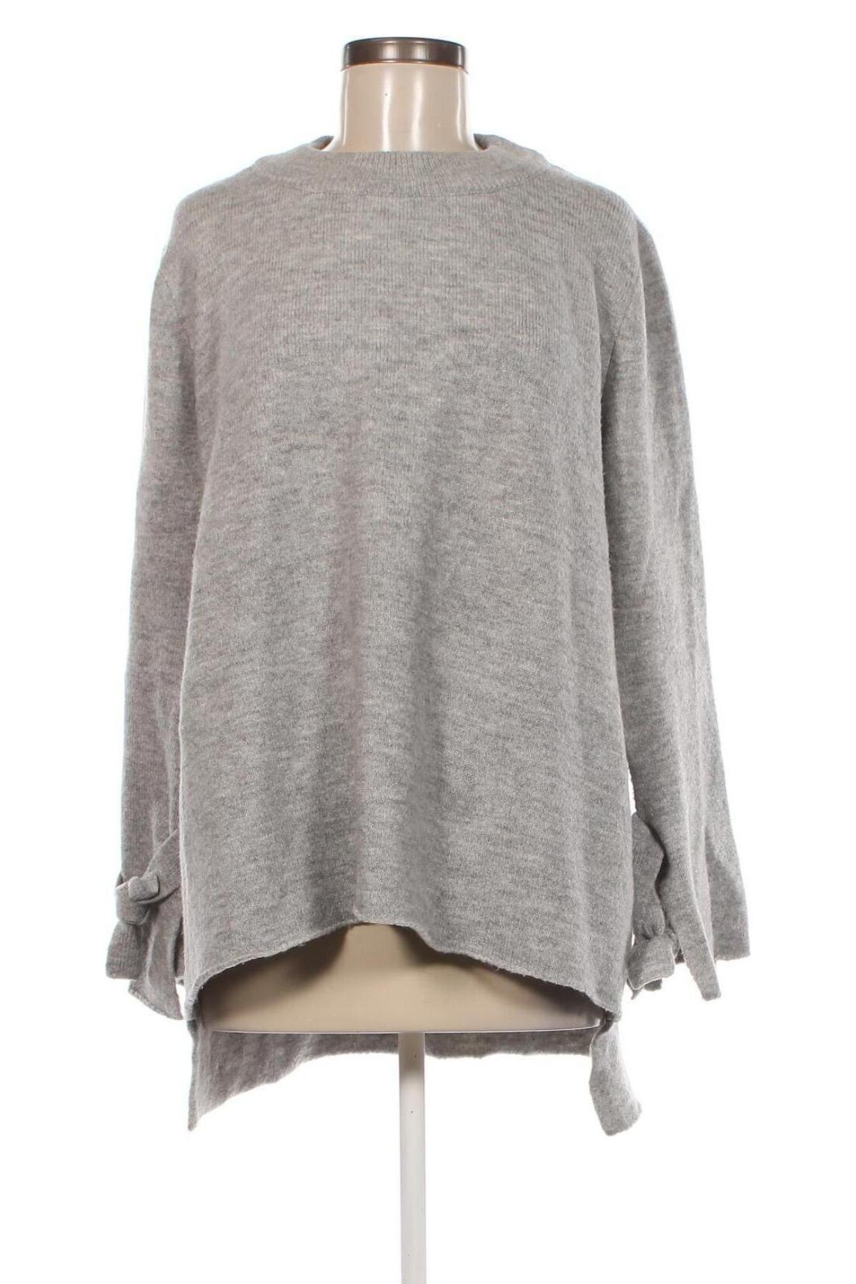 Γυναικείο πουλόβερ Cocomore, Μέγεθος L, Χρώμα Γκρί, Τιμή 12,00 €