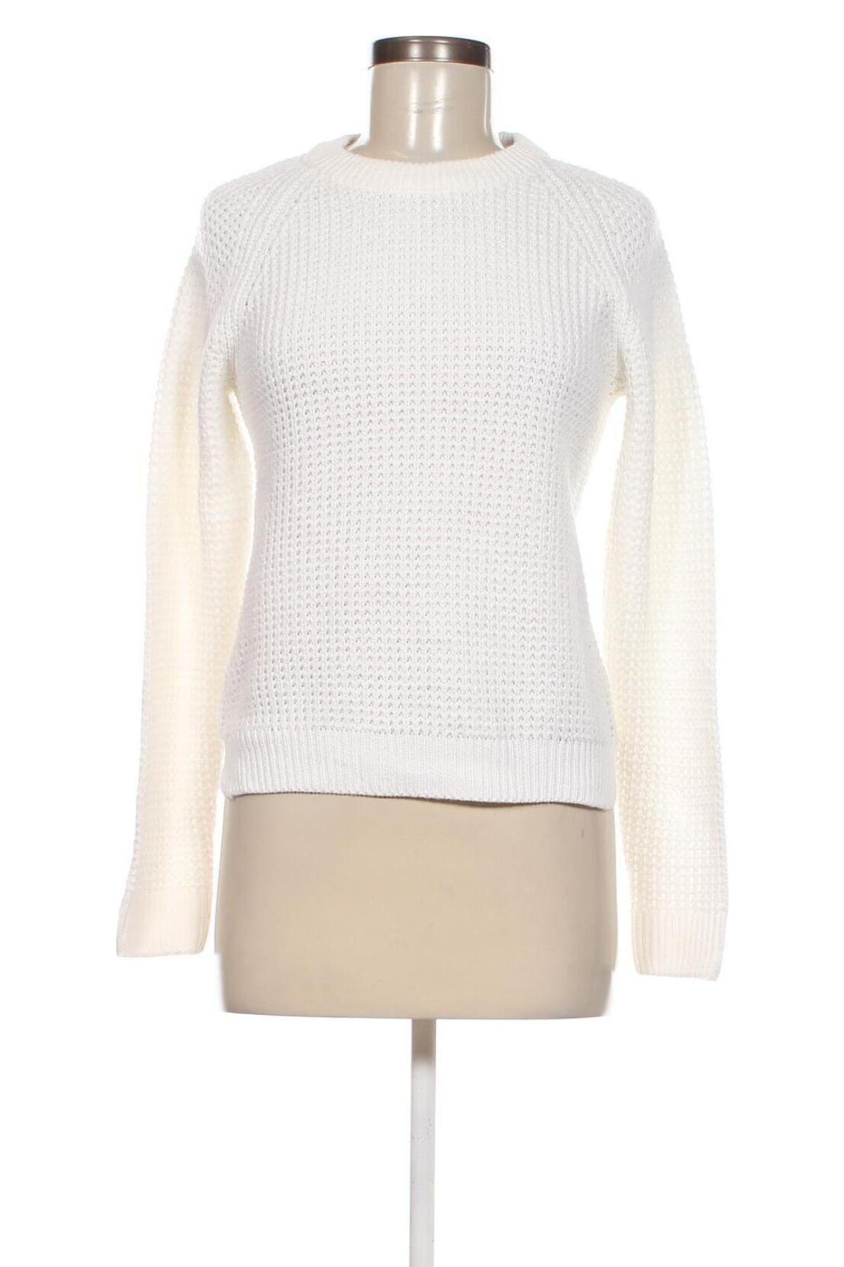 Дамски пуловер Cropp, Размер XS, Цвят Бял, Цена 20,09 лв.
