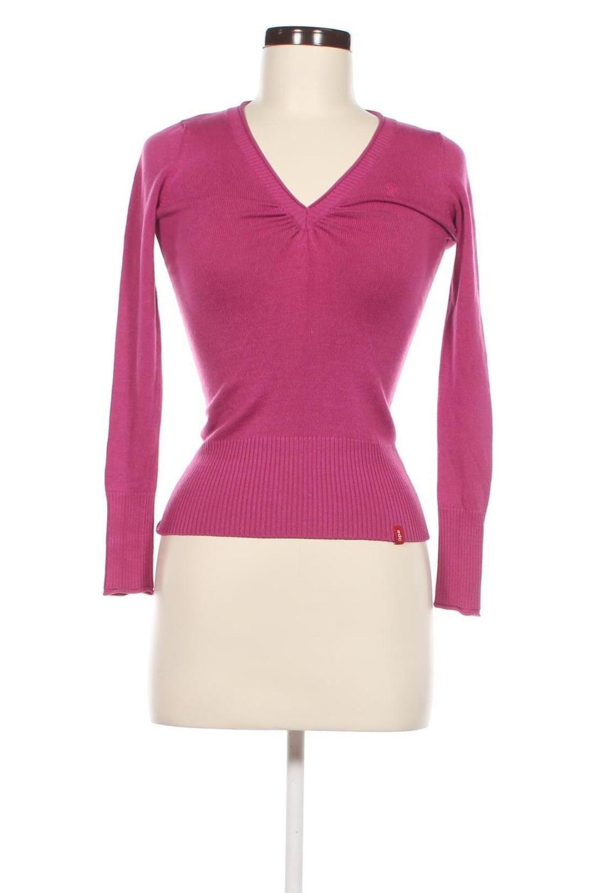 Dámský svetr Edc By Esprit, Velikost XS, Barva Růžová, Cena  320,00 Kč