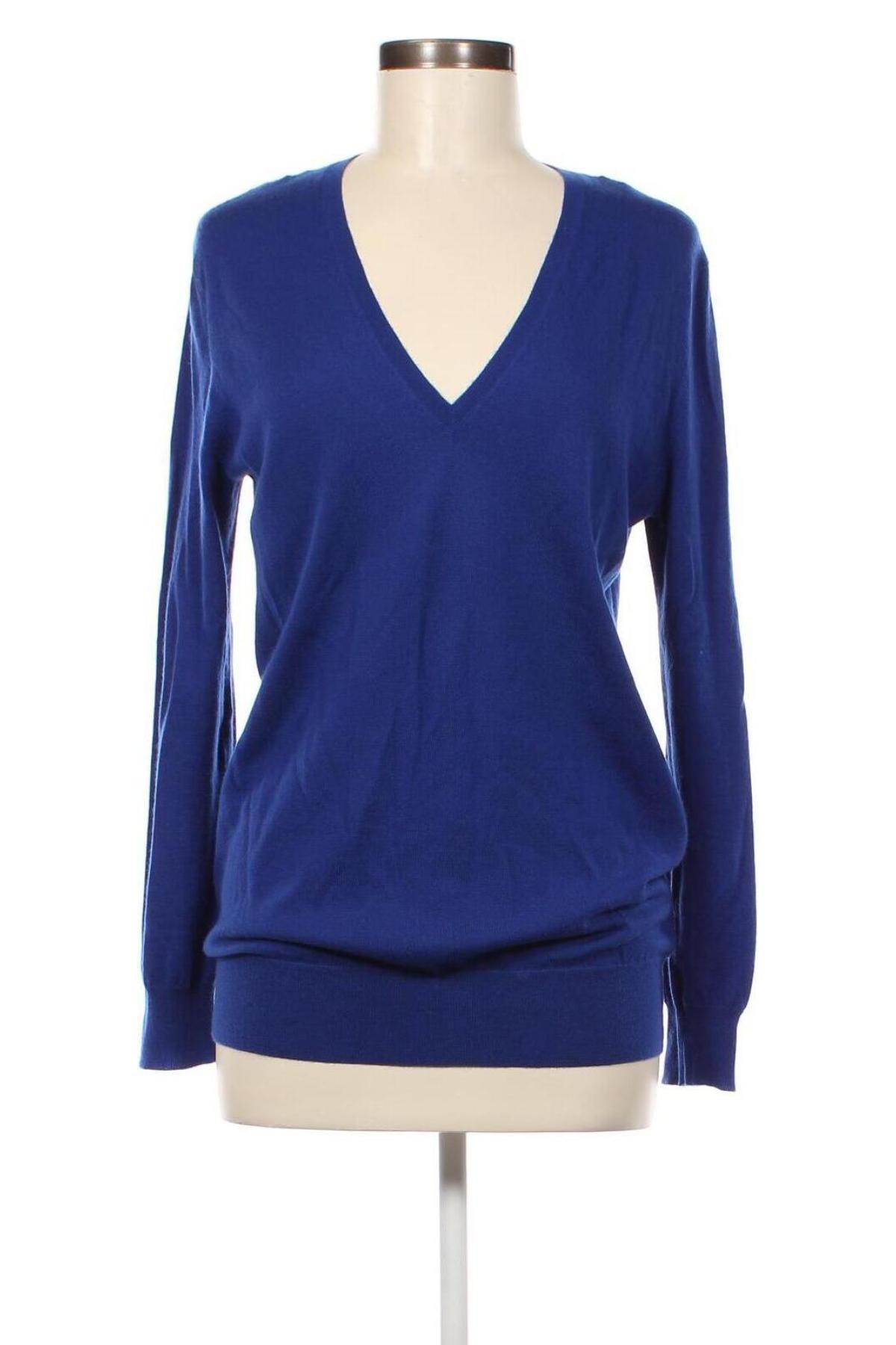 Дамски пуловер Eric Bompard, Размер M, Цвят Син, Цена 654,55 лв.