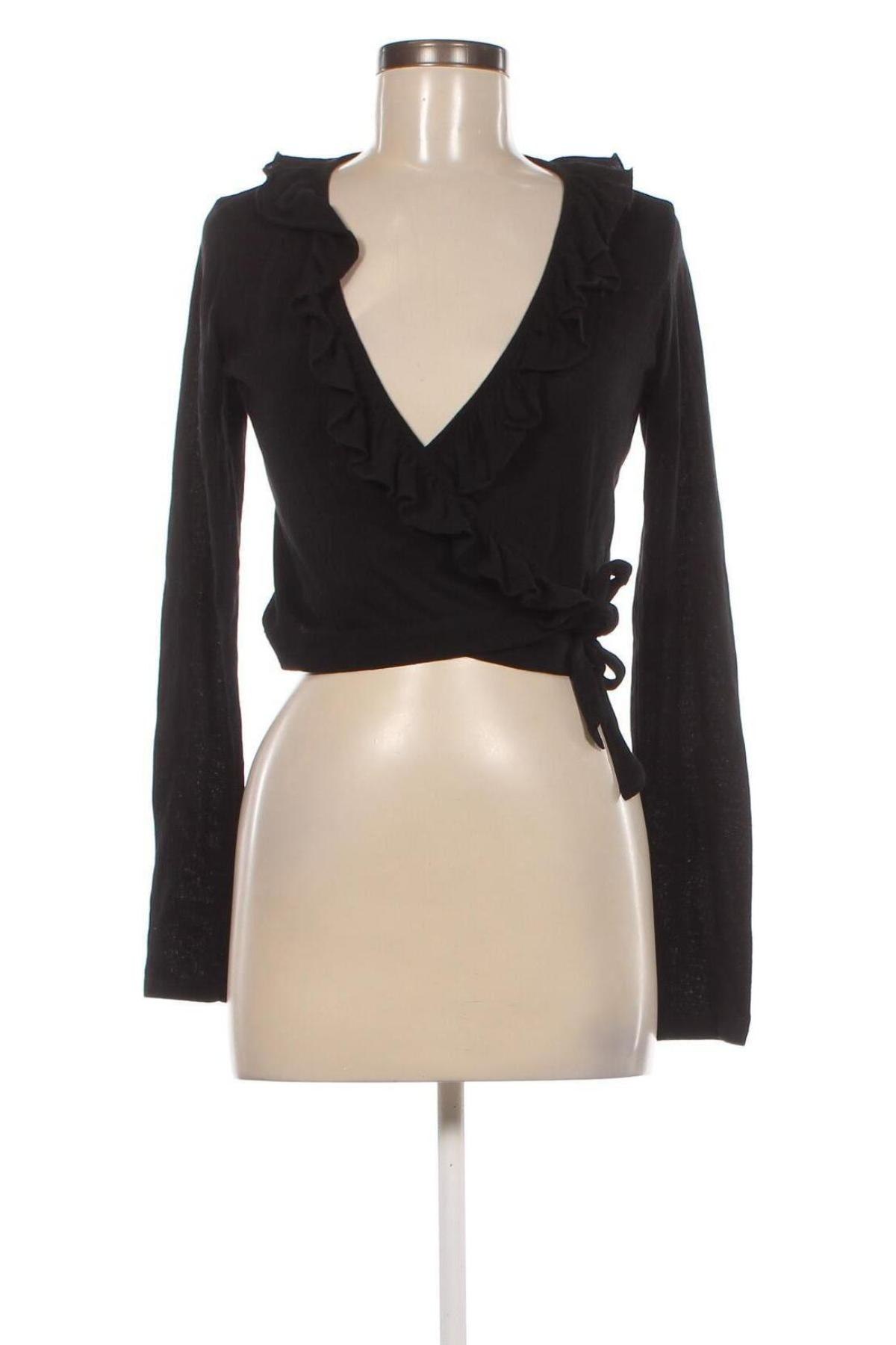 Дамски пуловер Esprit, Размер S, Цвят Черен, Цена 26,69 лв.