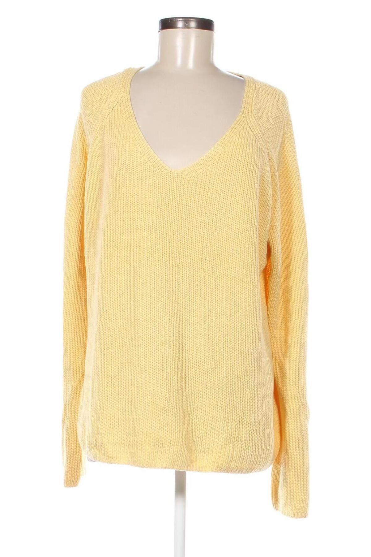 Γυναικείο πουλόβερ Essentials, Μέγεθος XXL, Χρώμα Κίτρινο, Τιμή 10,76 €