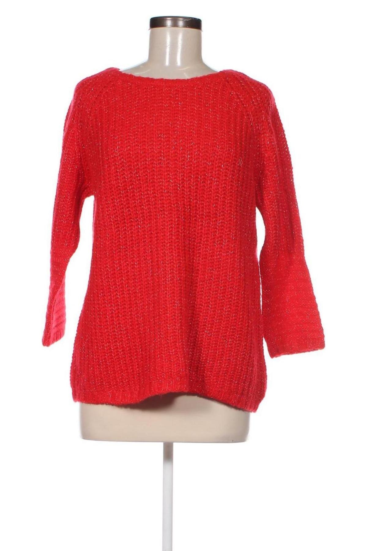 Γυναικείο πουλόβερ F&F, Μέγεθος M, Χρώμα Κόκκινο, Τιμή 9,33 €