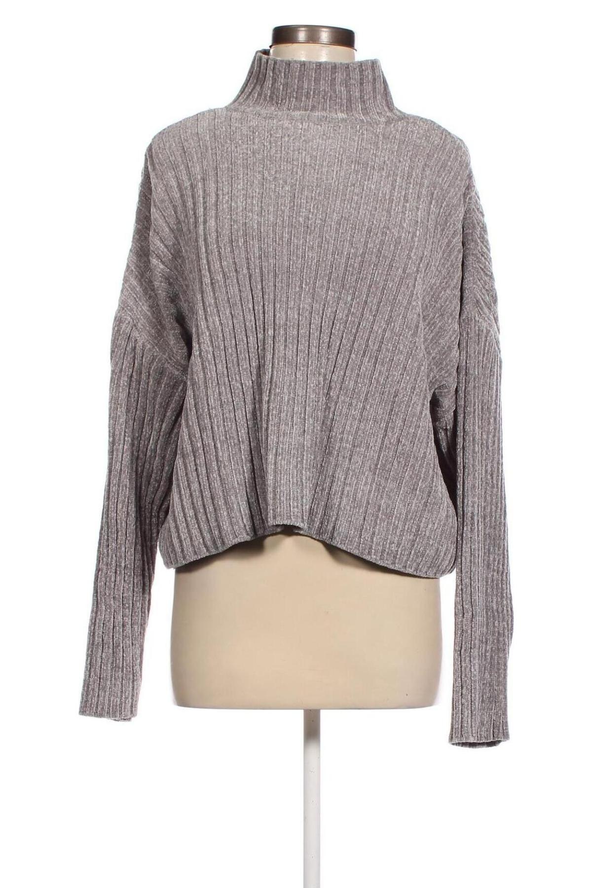 Дамски пуловер Fb Sister, Размер XL, Цвят Сив, Цена 17,60 лв.