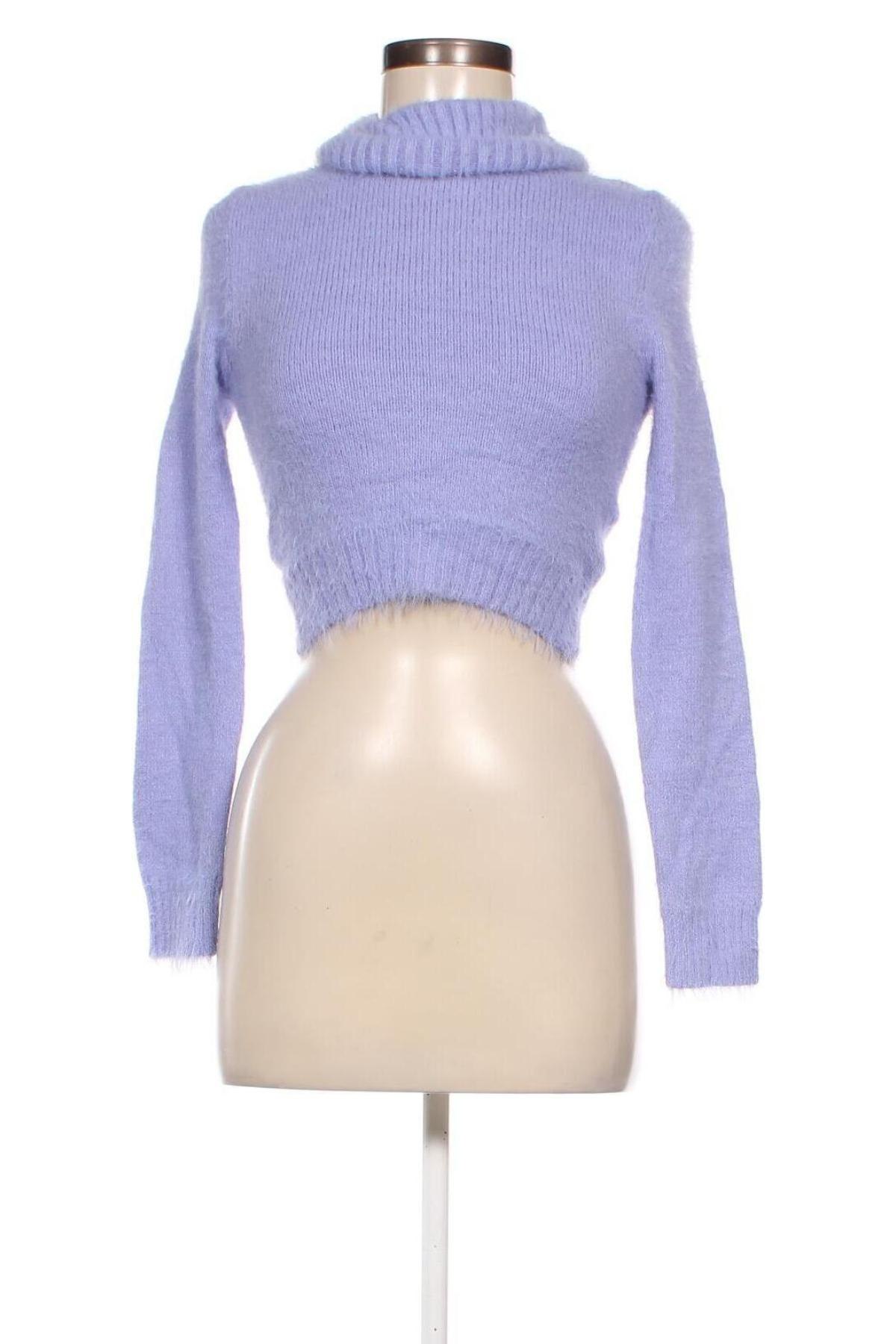Γυναικείο πουλόβερ Fb Sister, Μέγεθος XS, Χρώμα Βιολετί, Τιμή 8,25 €