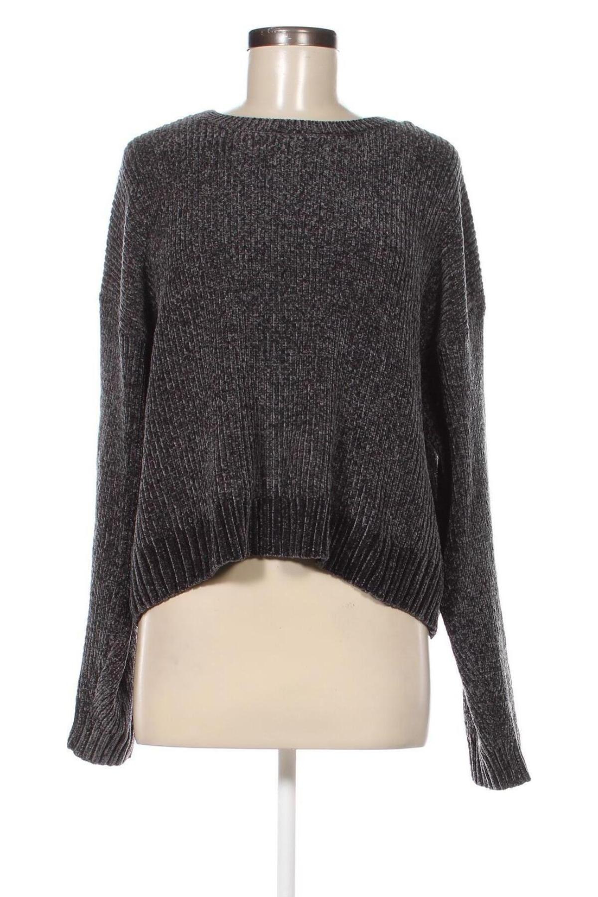 Дамски пуловер Fb Sister, Размер L, Цвят Сив, Цена 15,08 лв.