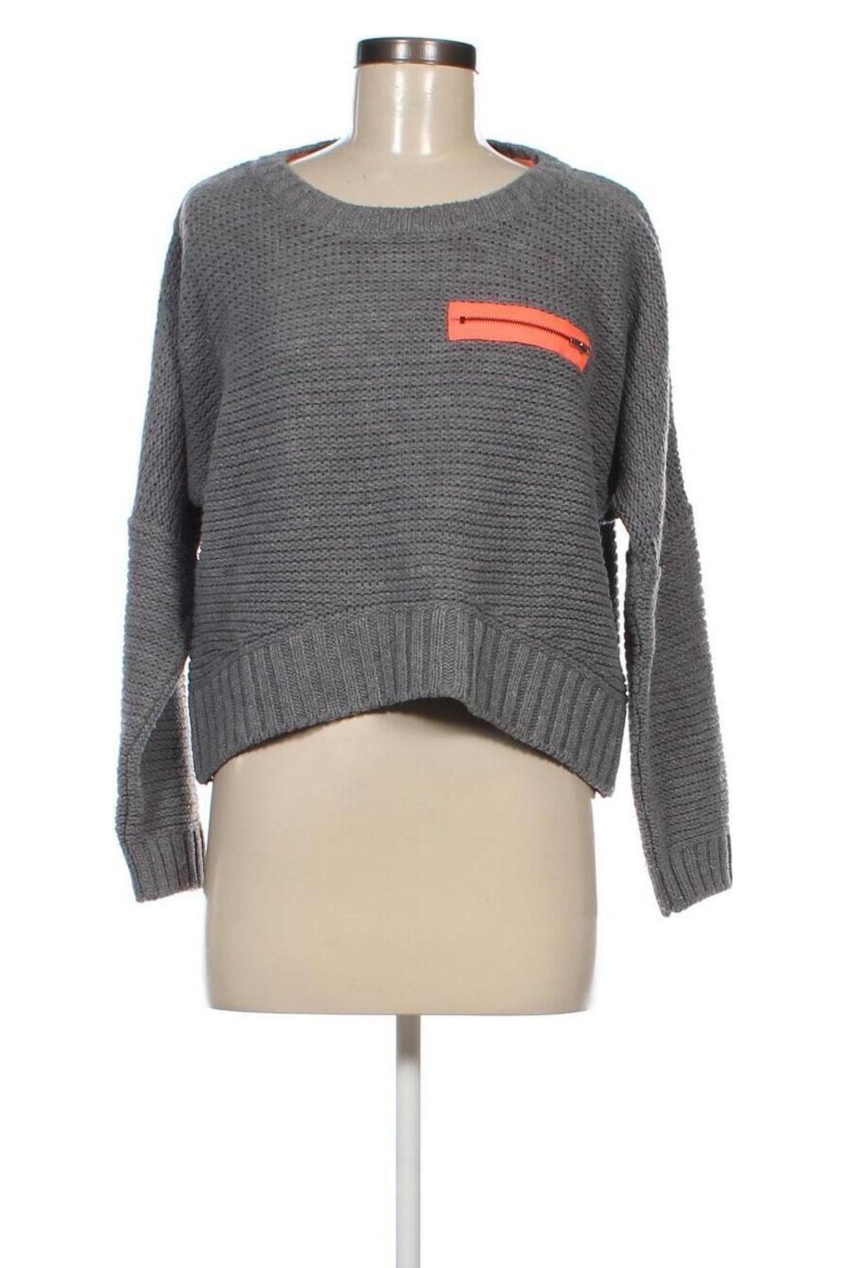 Damenpullover Fishbone, Größe S, Farbe Grau, Preis 7,49 €