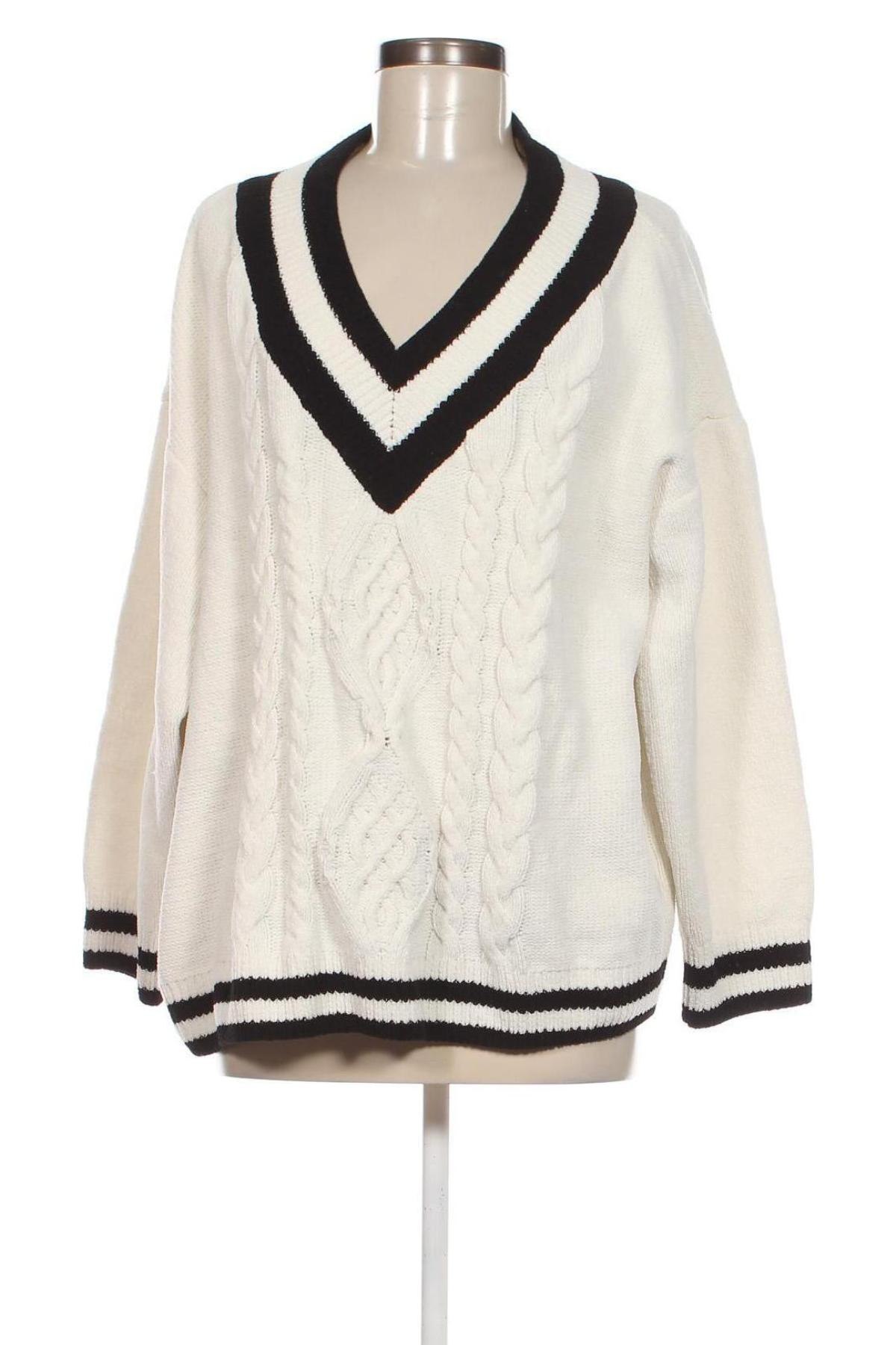 Γυναικείο πουλόβερ Fisherfield, Μέγεθος L, Χρώμα Λευκό, Τιμή 9,30 €